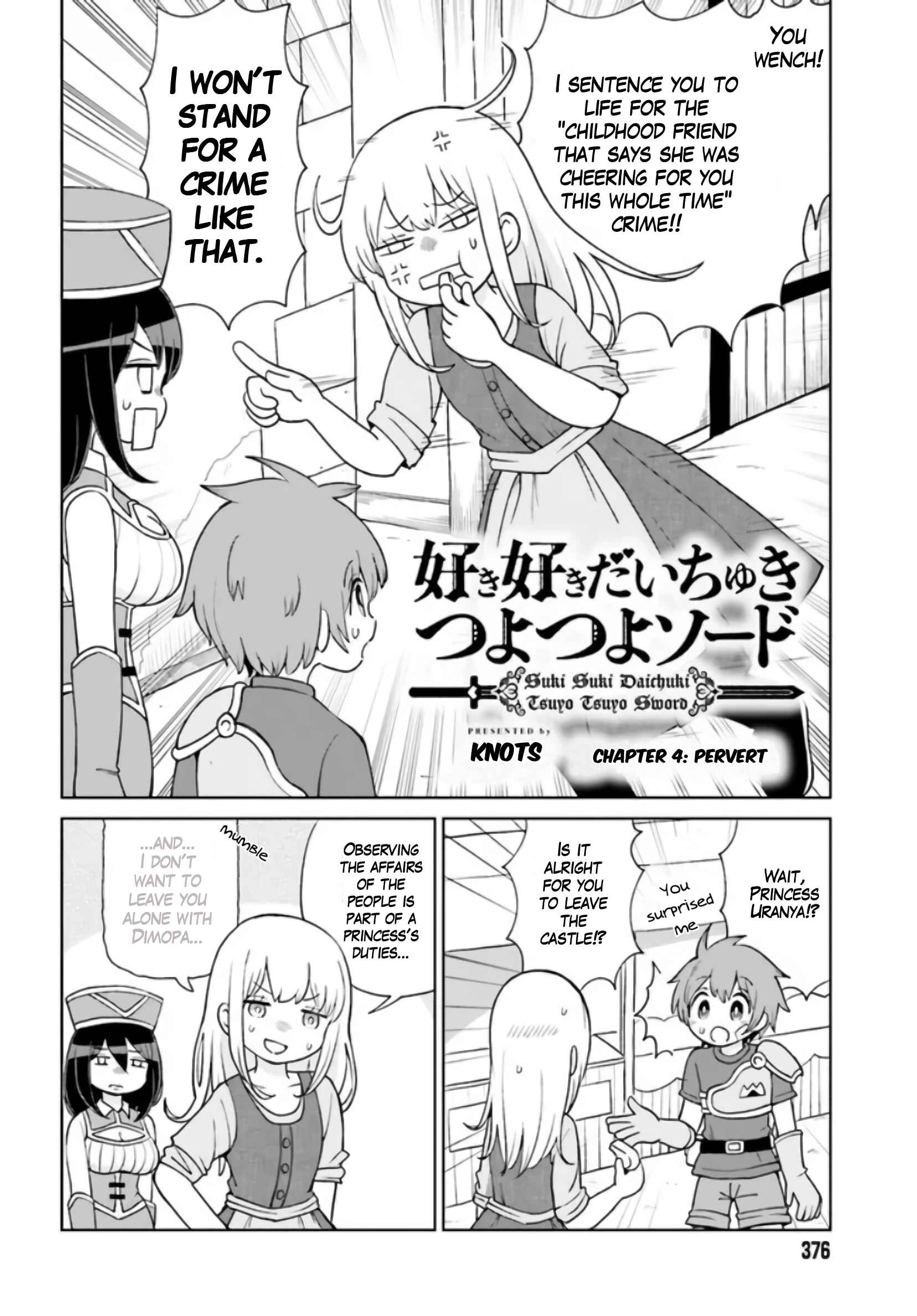 Page 2 Chapter 4 Suki Suki Daichuki Tsuyo Tsuyo Sword