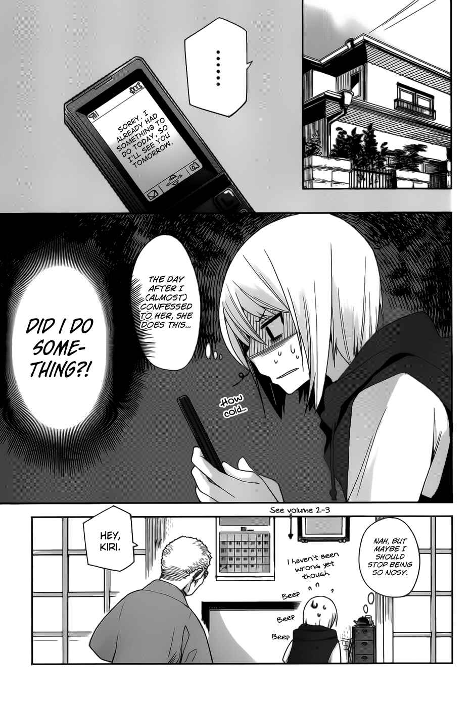 Page 9 Chapter 19 Dansai Bunri no Crime Edge