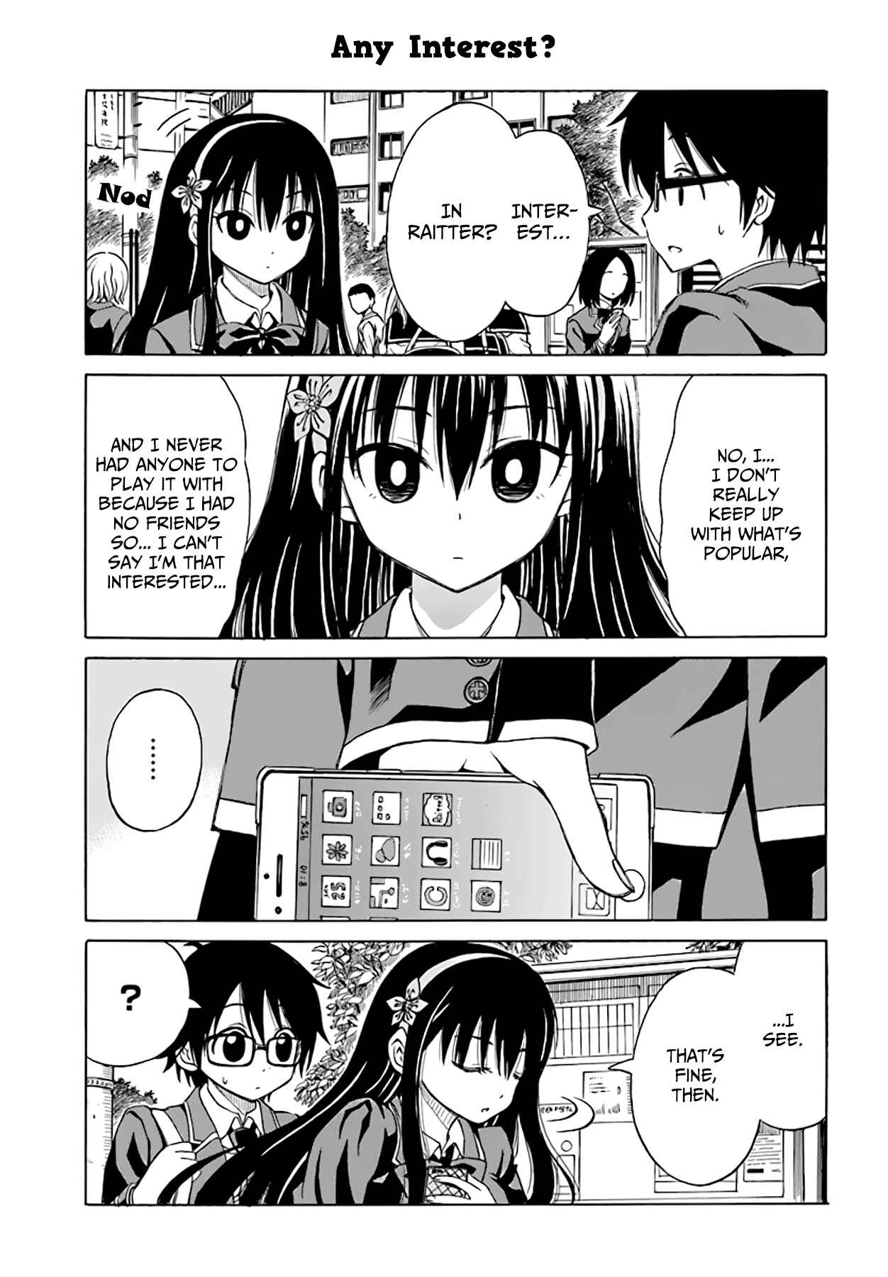 Page 4 Chapter 5 Ki ni Naru Mori-san