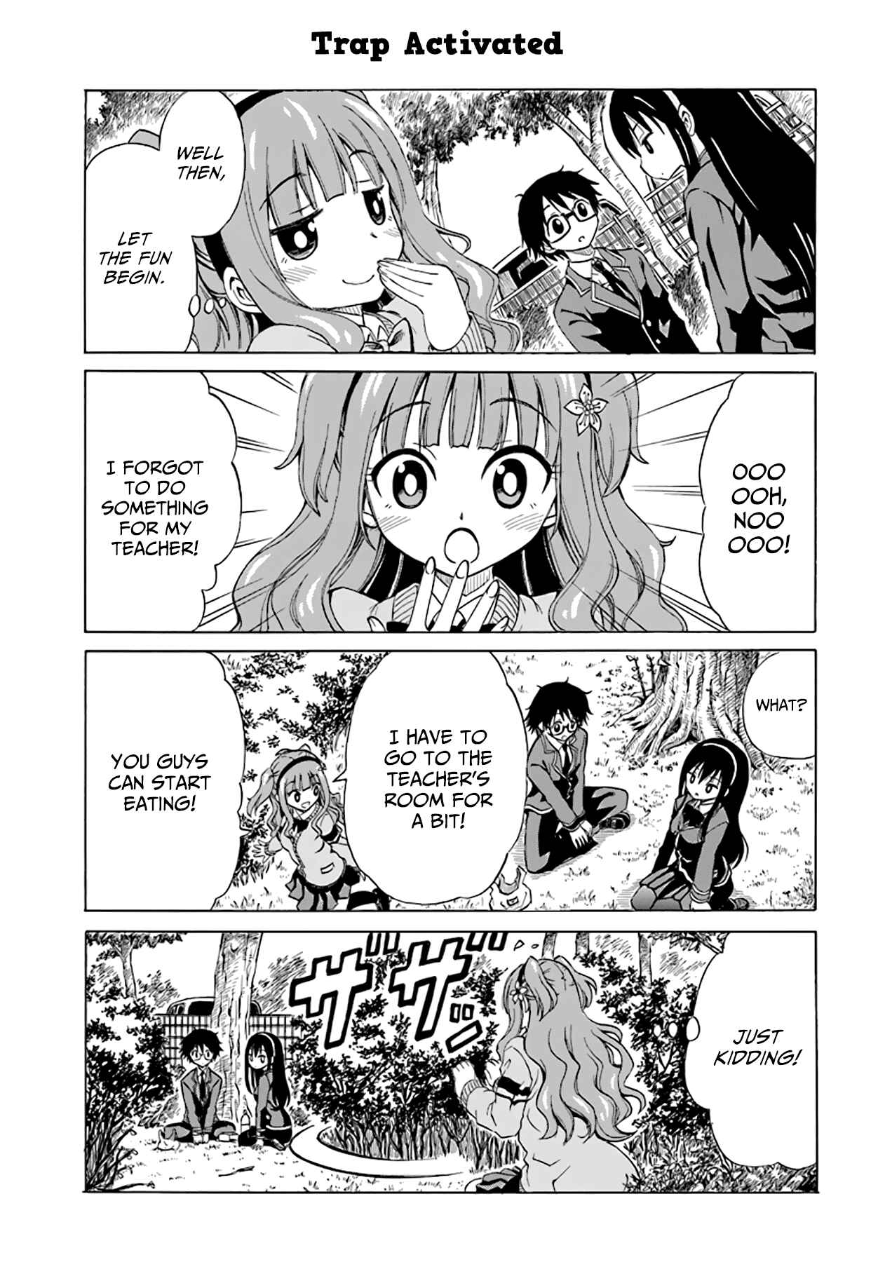 Page 4 Chapter 8 Ki ni Naru Mori-san