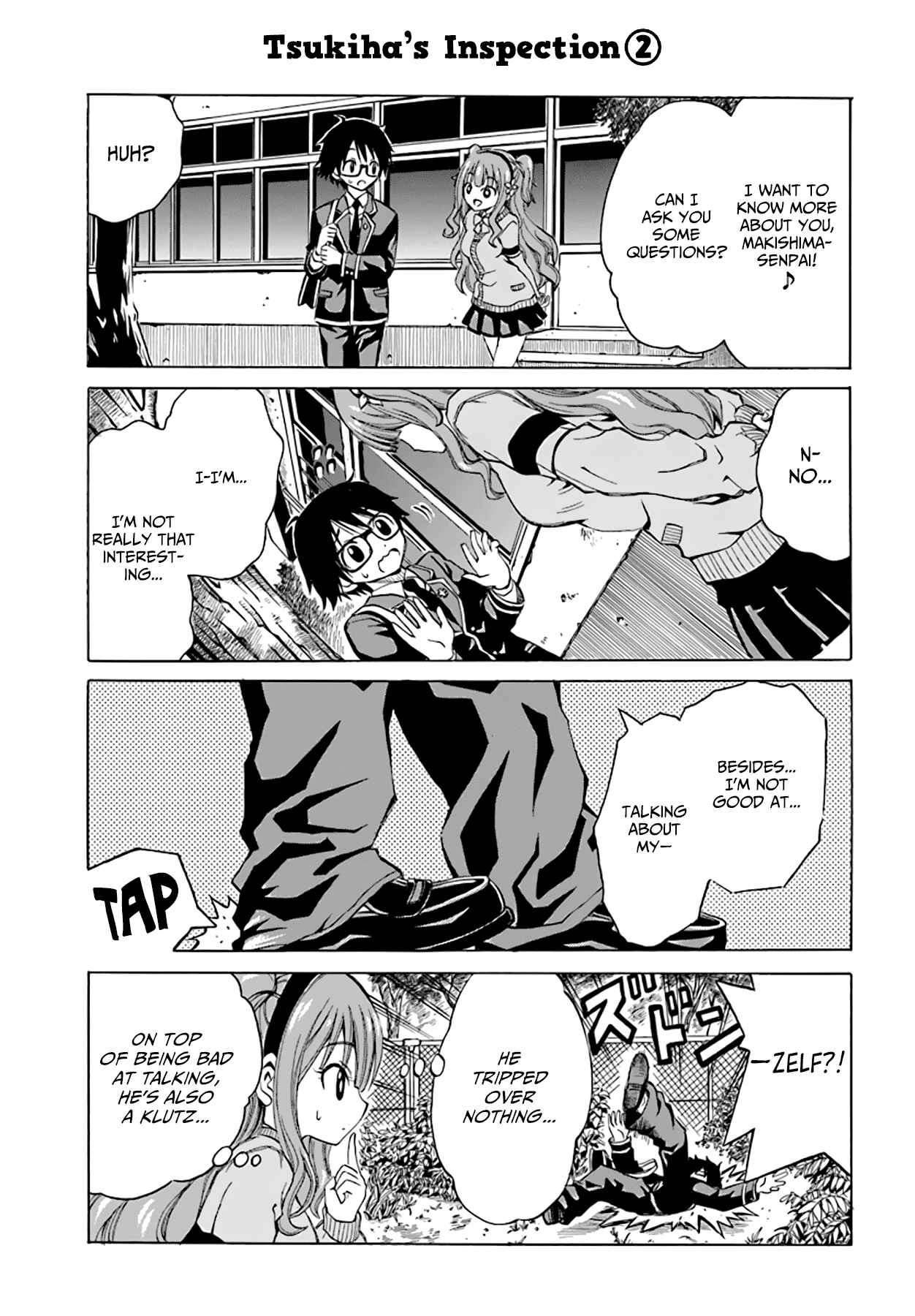 Page 8 Chapter 4 Ki ni Naru Mori-san