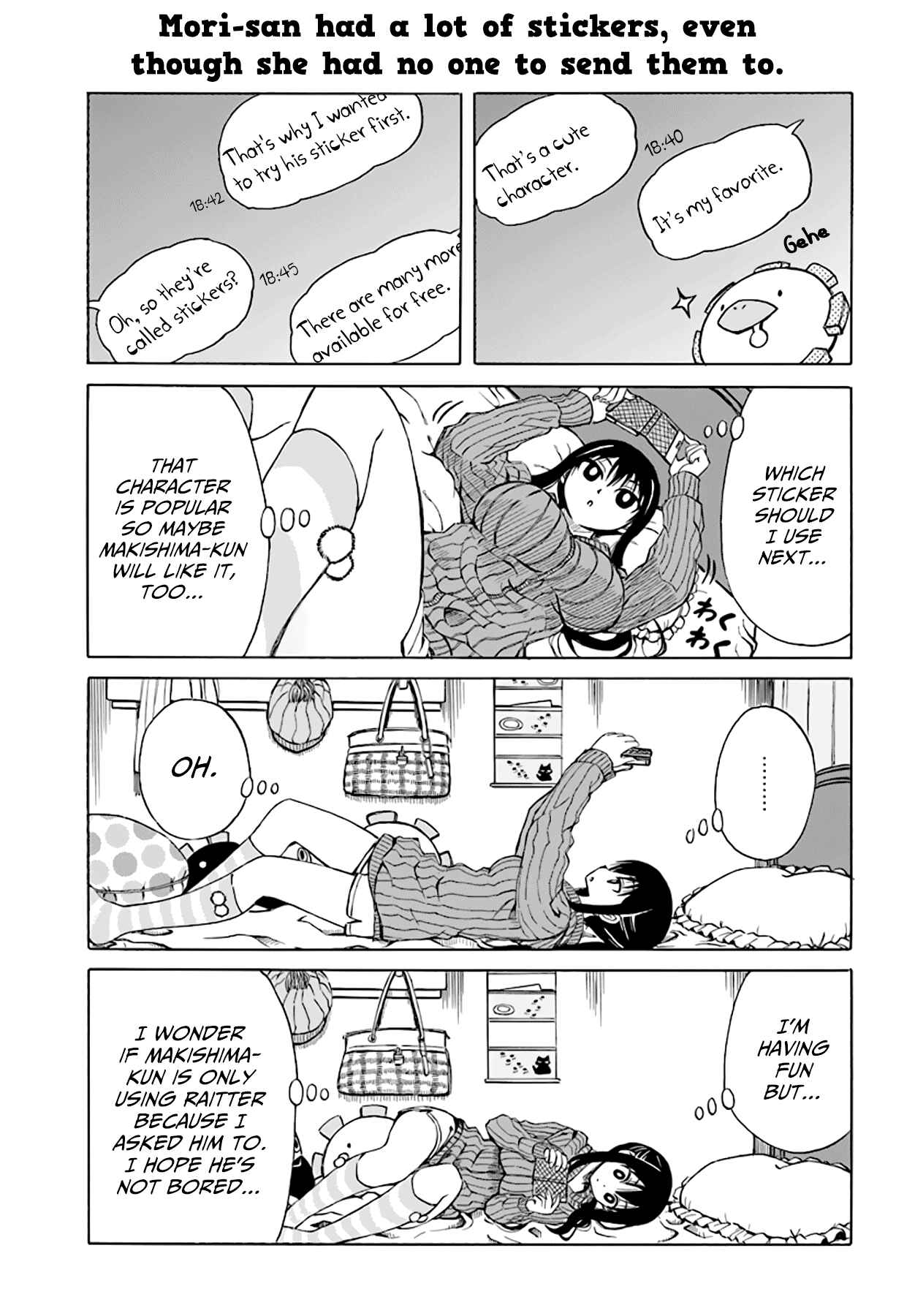 Page 8 Chapter 6 Ki ni Naru Mori-san