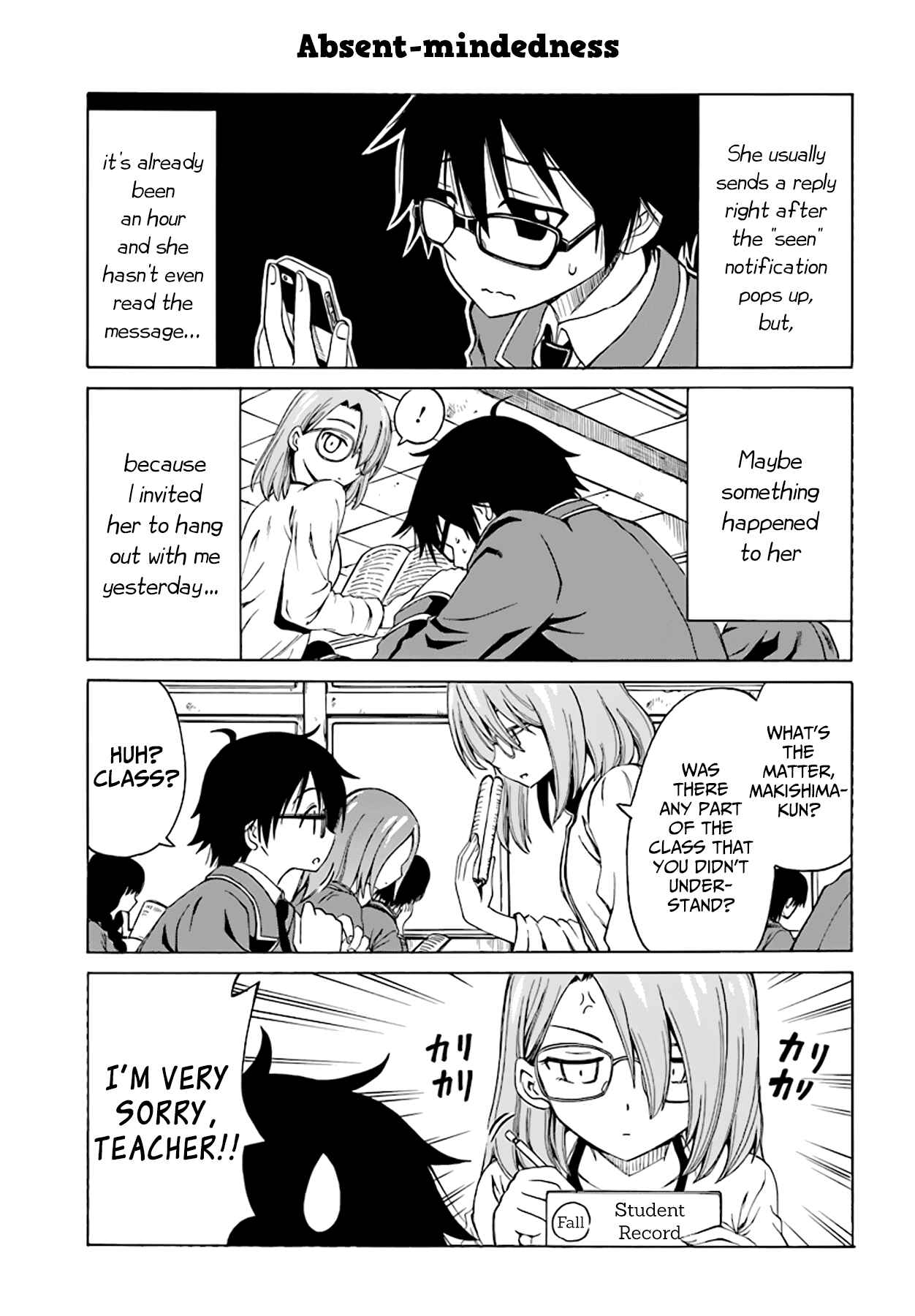 Page 4 Chapter 11 Ki ni Naru Mori-san
