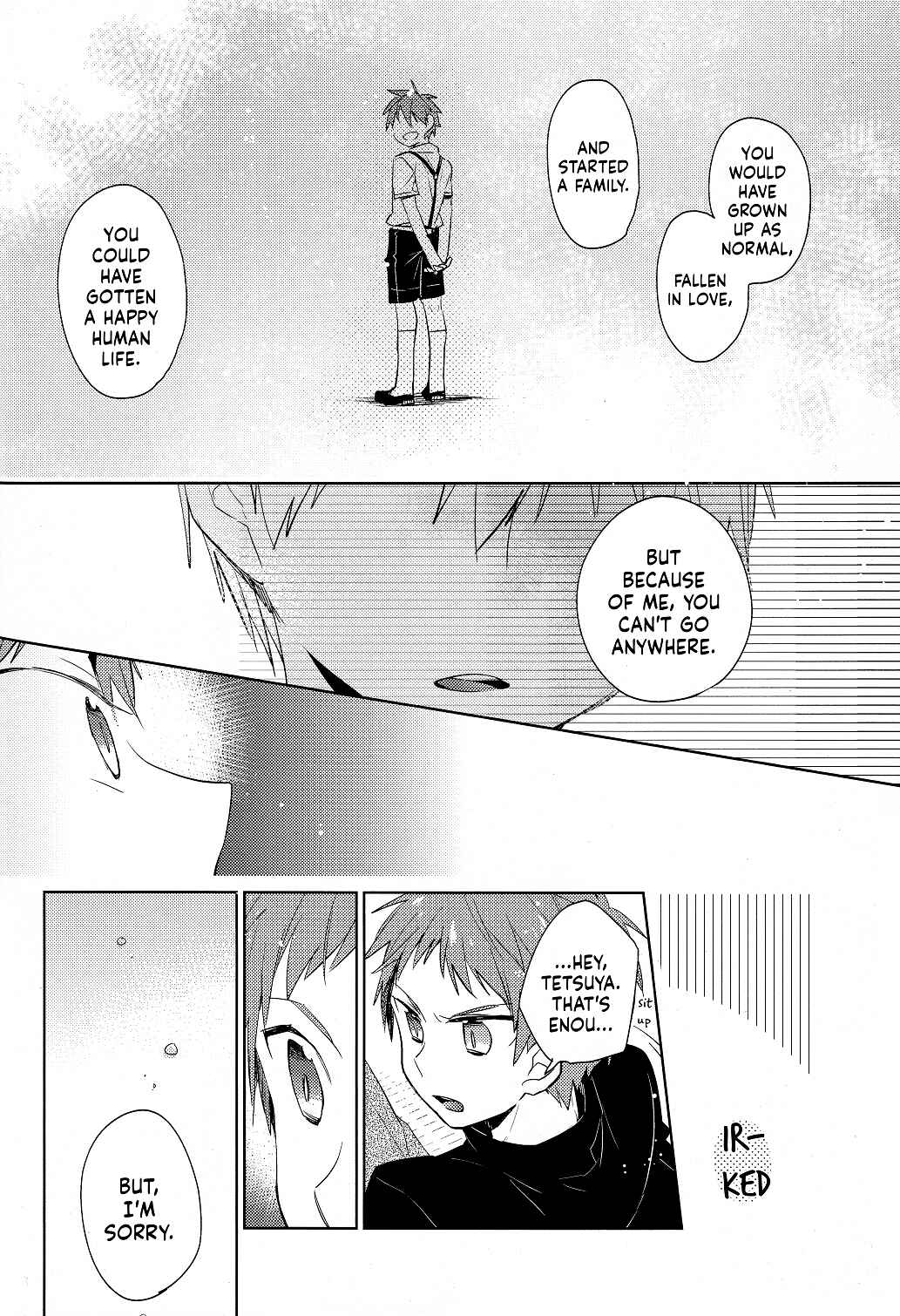 Page 24 Chapter Unknown_ab46 Kuroko no Basket - Aru Shounen to Neko no Tenmatsu (Doujinshi)