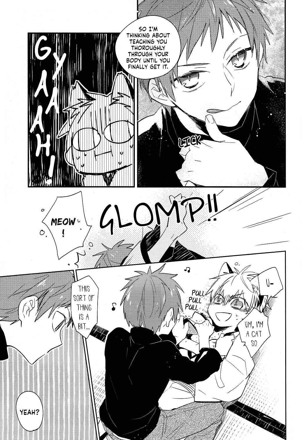 Page 27 Chapter Unknown_ab46 Kuroko no Basket - Aru Shounen to Neko no Tenmatsu (Doujinshi)