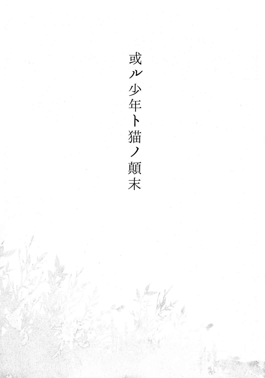 Page 3 Chapter Unknown_ab46 Kuroko no Basket - Aru Shounen to Neko no Tenmatsu (Doujinshi)