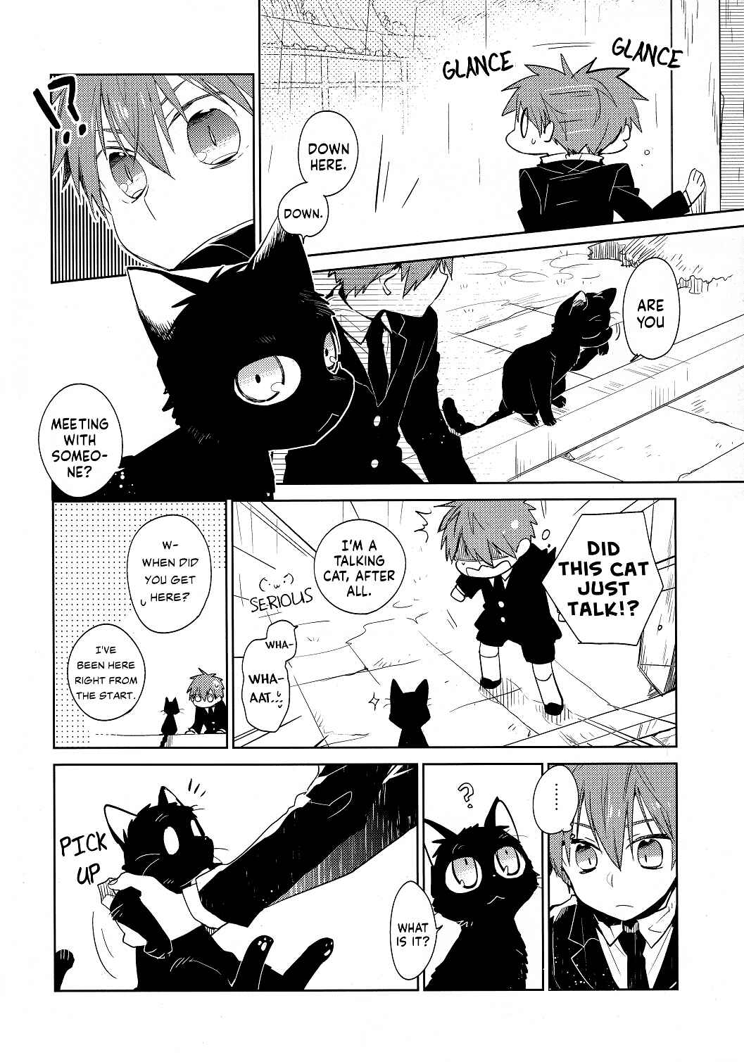 Page 6 Chapter Unknown_ab46 Kuroko no Basket - Aru Shounen to Neko no Tenmatsu (Doujinshi)
