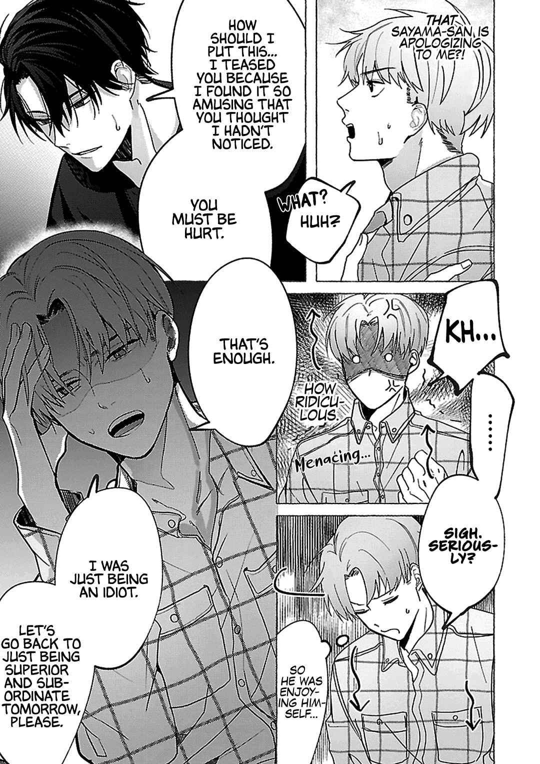 Page 13 Chapter 3 Josou Layer ga Joushi ni Baretara Shinuru