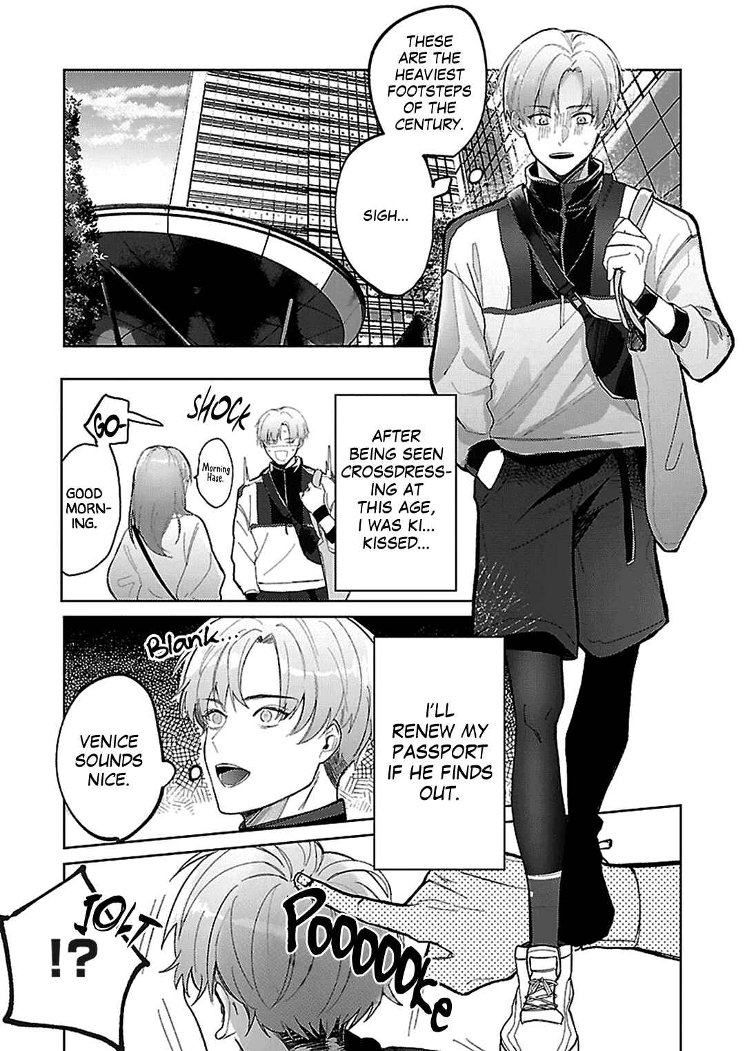 Page 3 Chapter 2 Josou Layer ga Joushi ni Baretara Shinuru