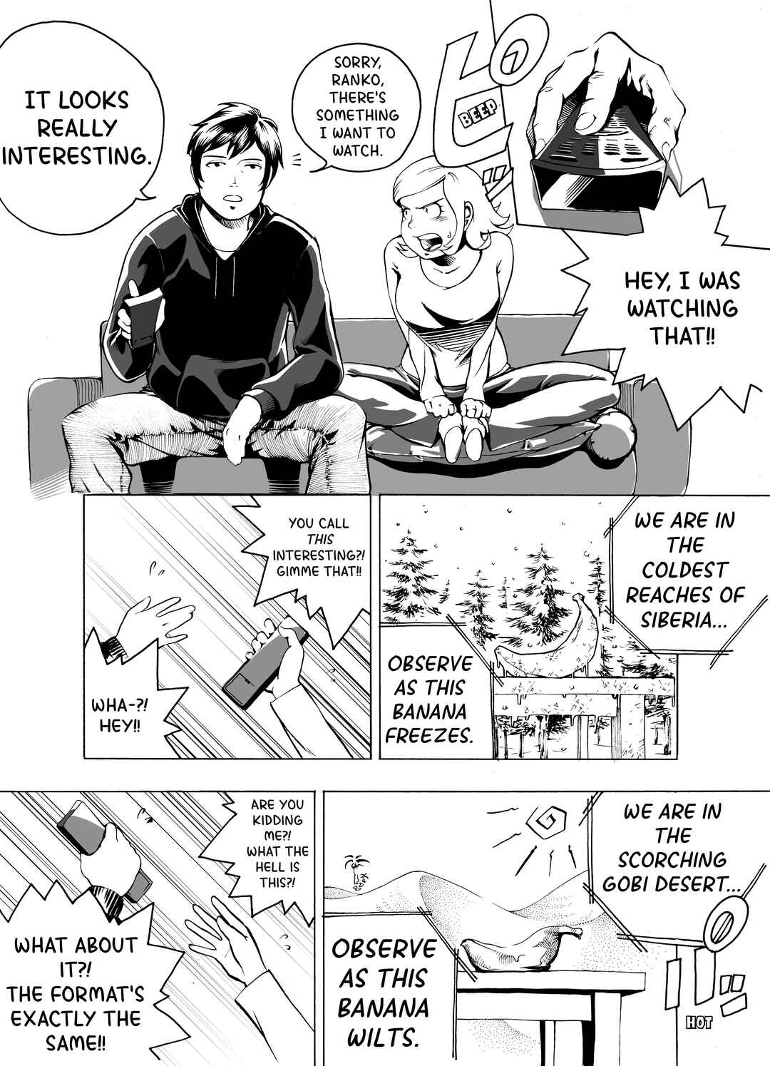 Page 1 Chapter 5 Inou Dousei ~ Honoo to Koori no Nouryokusha no Baai