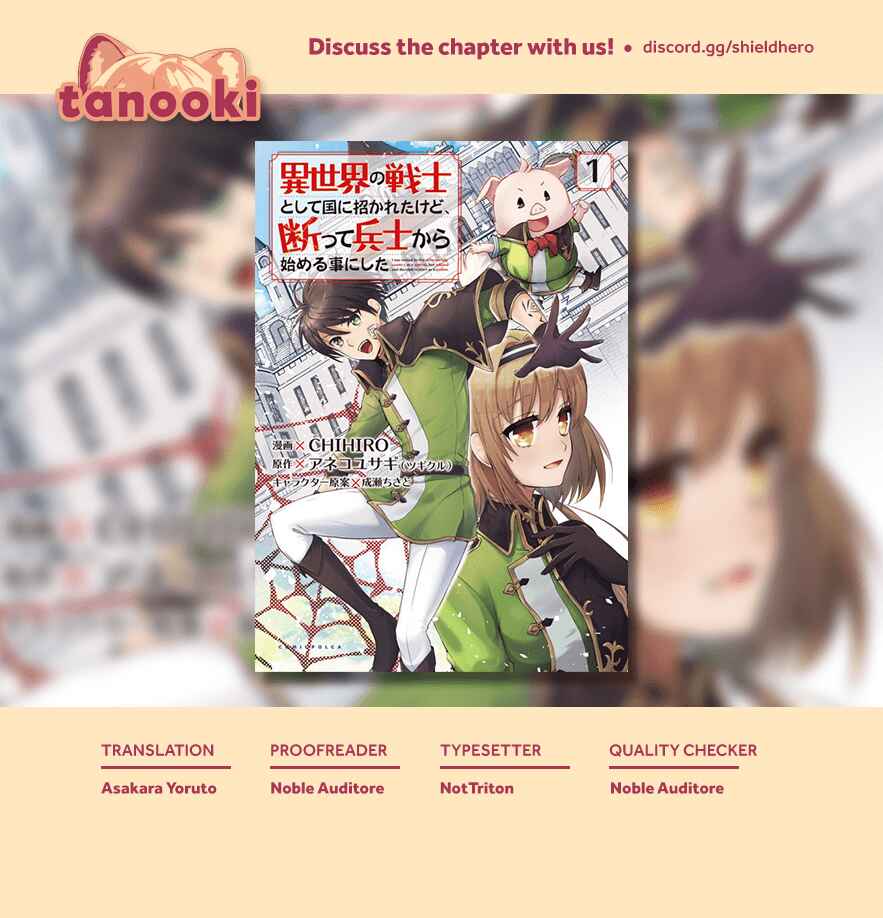 Page 37 Chapter 11 Isekai no Senshi toshite Kuni ni Manekareta kedo, Kotowatte Heishi kara Hajimeru Koto ni Shita
