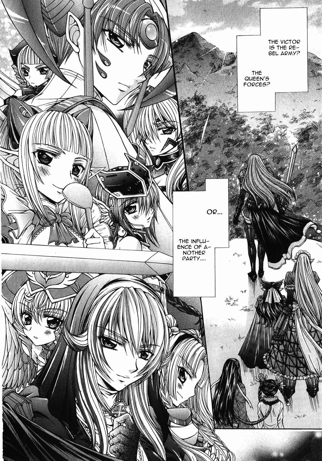 Page 30 Chapter 12 Queens Blade Rebellion - Aoarashi no Hime Kishi