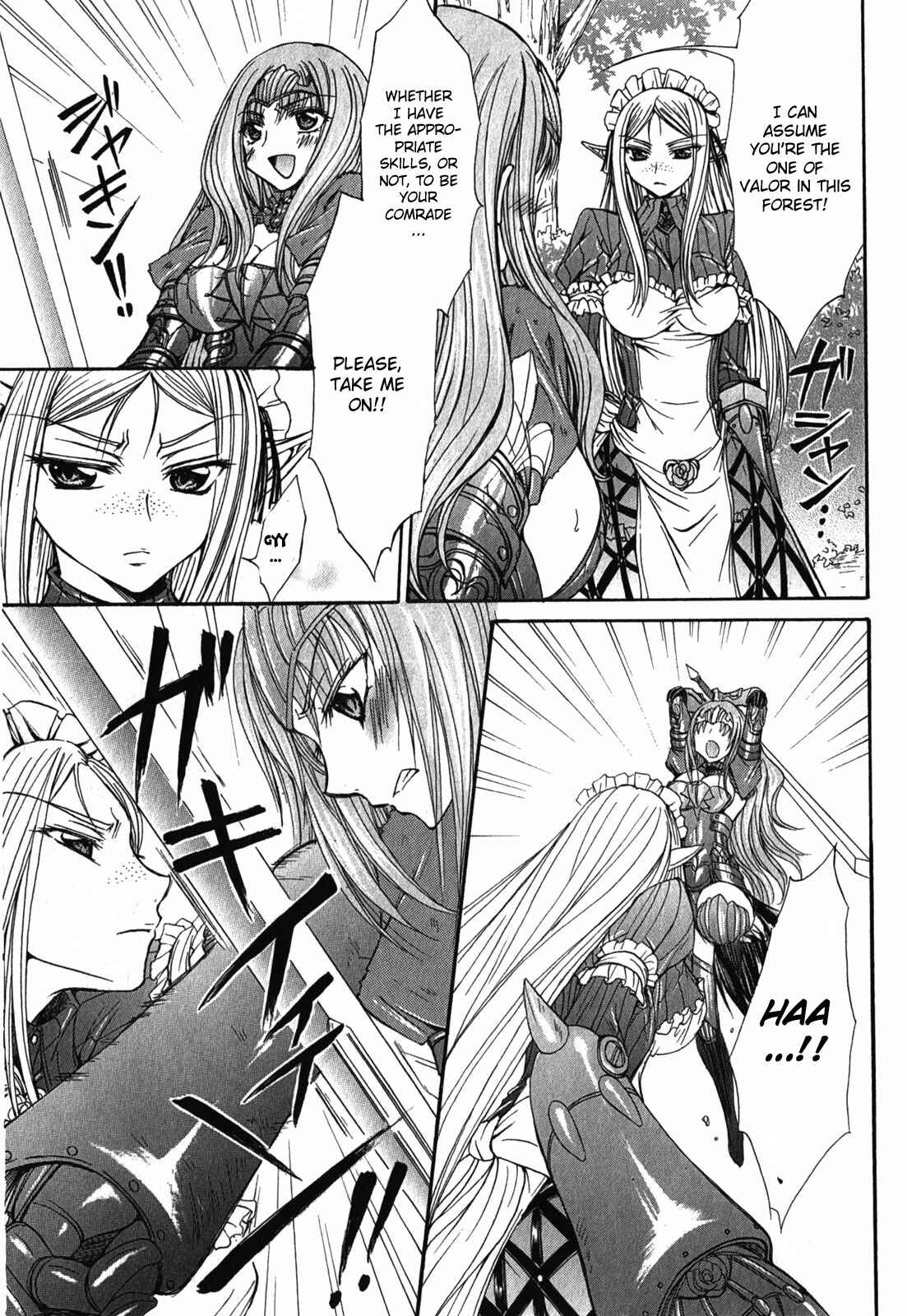 Page 23 Chapter 2 Queens Blade Rebellion - Aoarashi no Hime Kishi