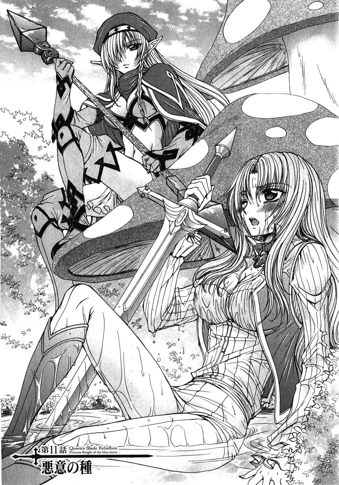 Page 3 Chapter 11 Queens Blade Rebellion - Aoarashi no Hime Kishi