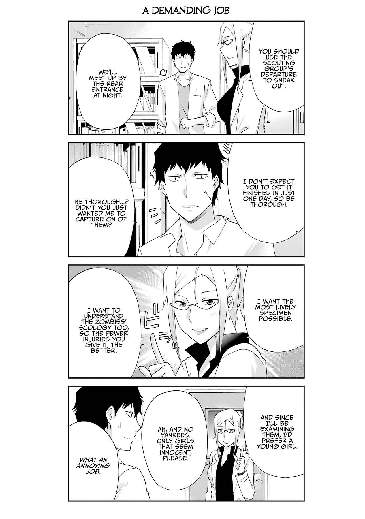 Page 3 Chapter 14 Are You Alive Honda-kun?