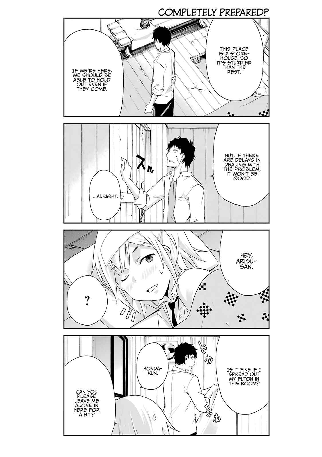 Page 9 Chapter 4 Are You Alive Honda-kun?