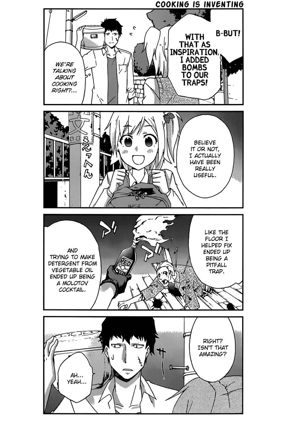 Page 4 Chapter 2 Are You Alive Honda-kun?