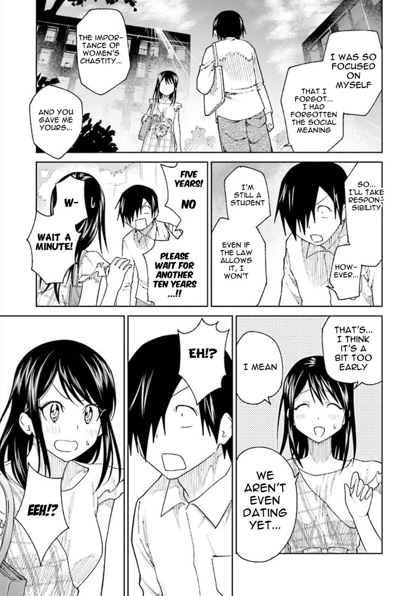 Page 19 Chapter 20.1 Enami-kun wa Ikiru no ga tsurai