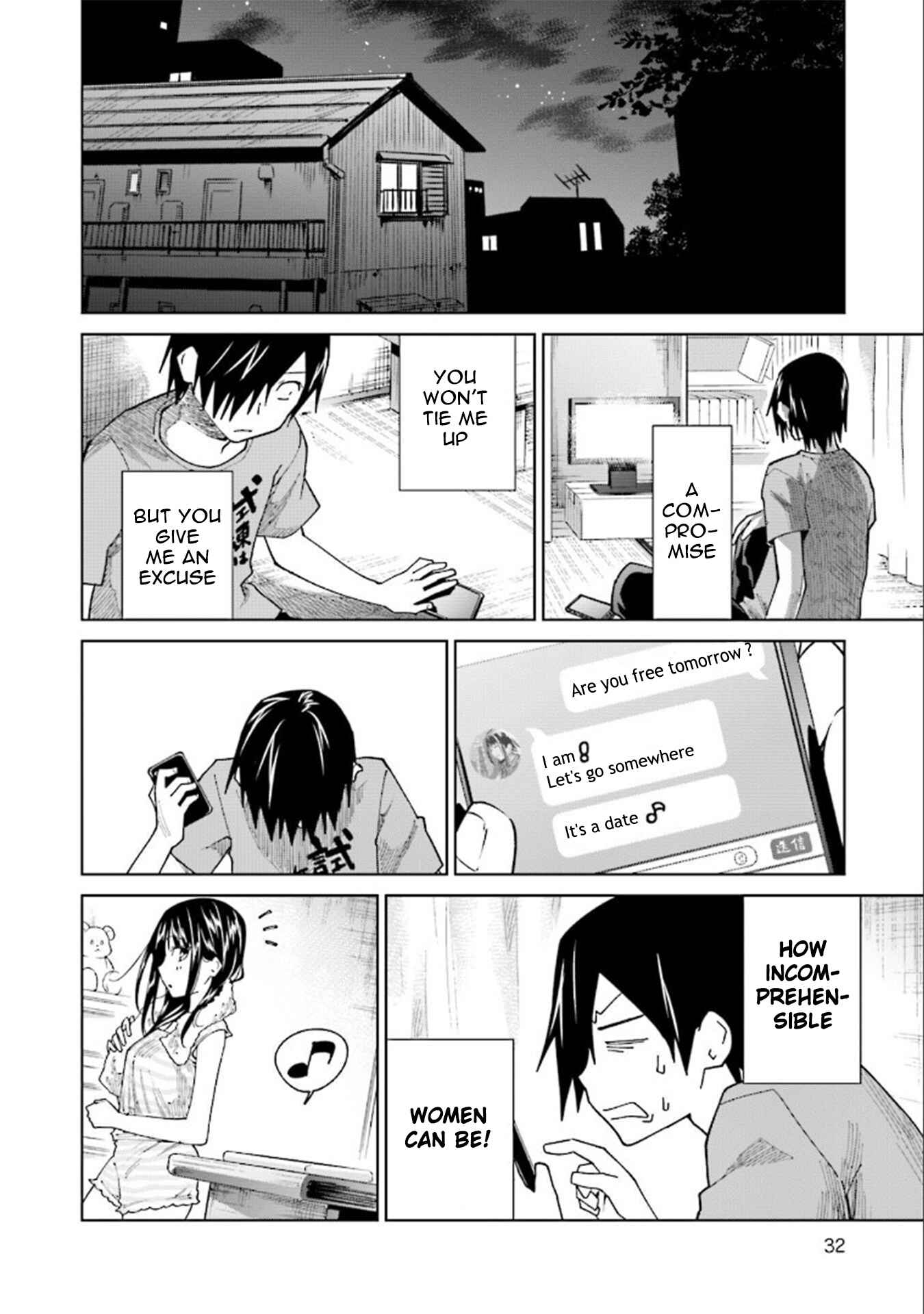 Page 32 Chapter 20.1 Enami-kun wa Ikiru no ga tsurai