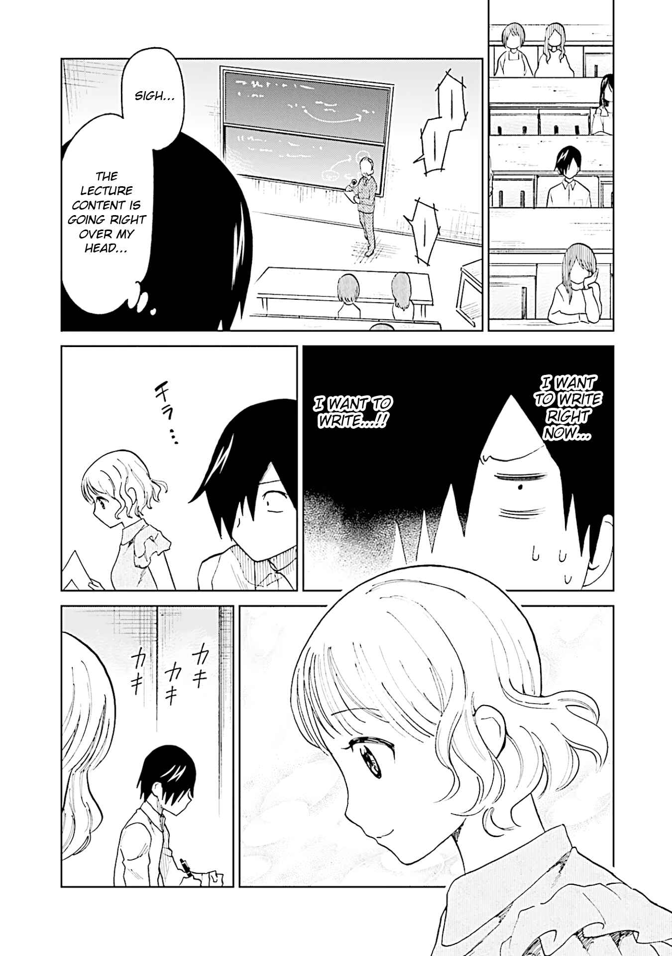 Page 4 Chapter 13 Enami-kun wa Ikiru no ga tsurai