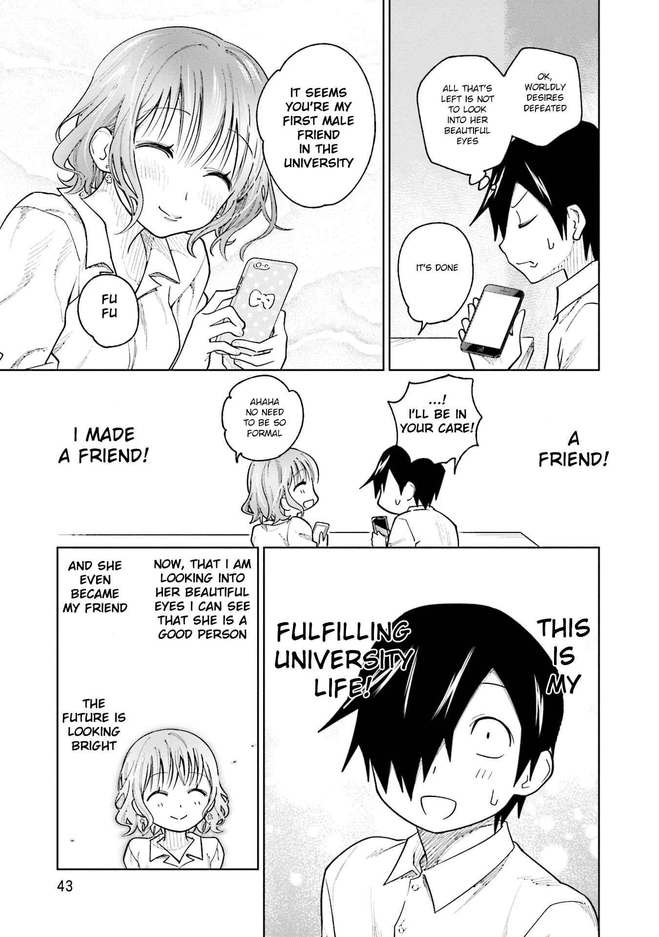 Page 13 Chapter 10 Enami-kun wa Ikiru no ga tsurai