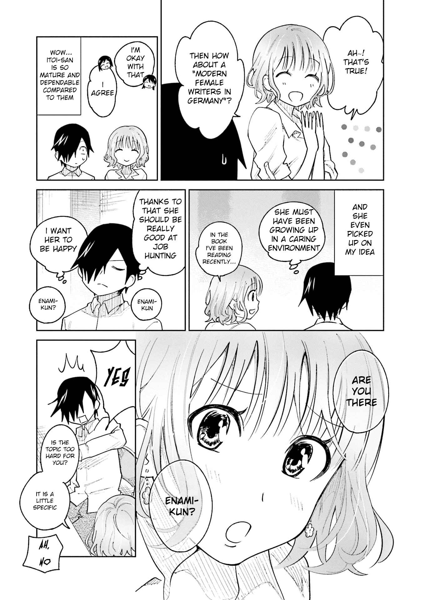 Page 9 Chapter 10 Enami-kun wa Ikiru no ga tsurai