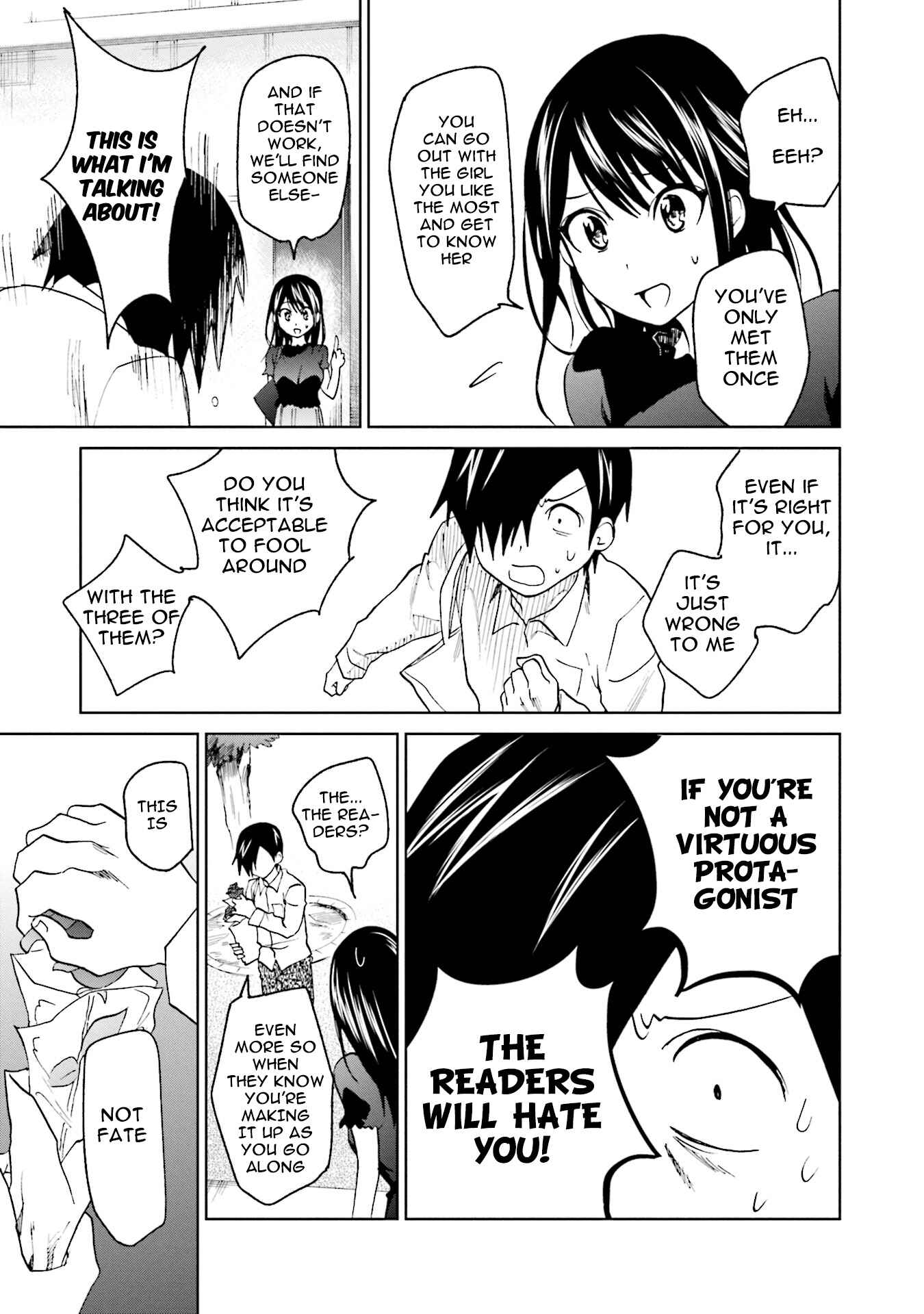 Page 19 Chapter 15 Enami-kun wa Ikiru no ga tsurai