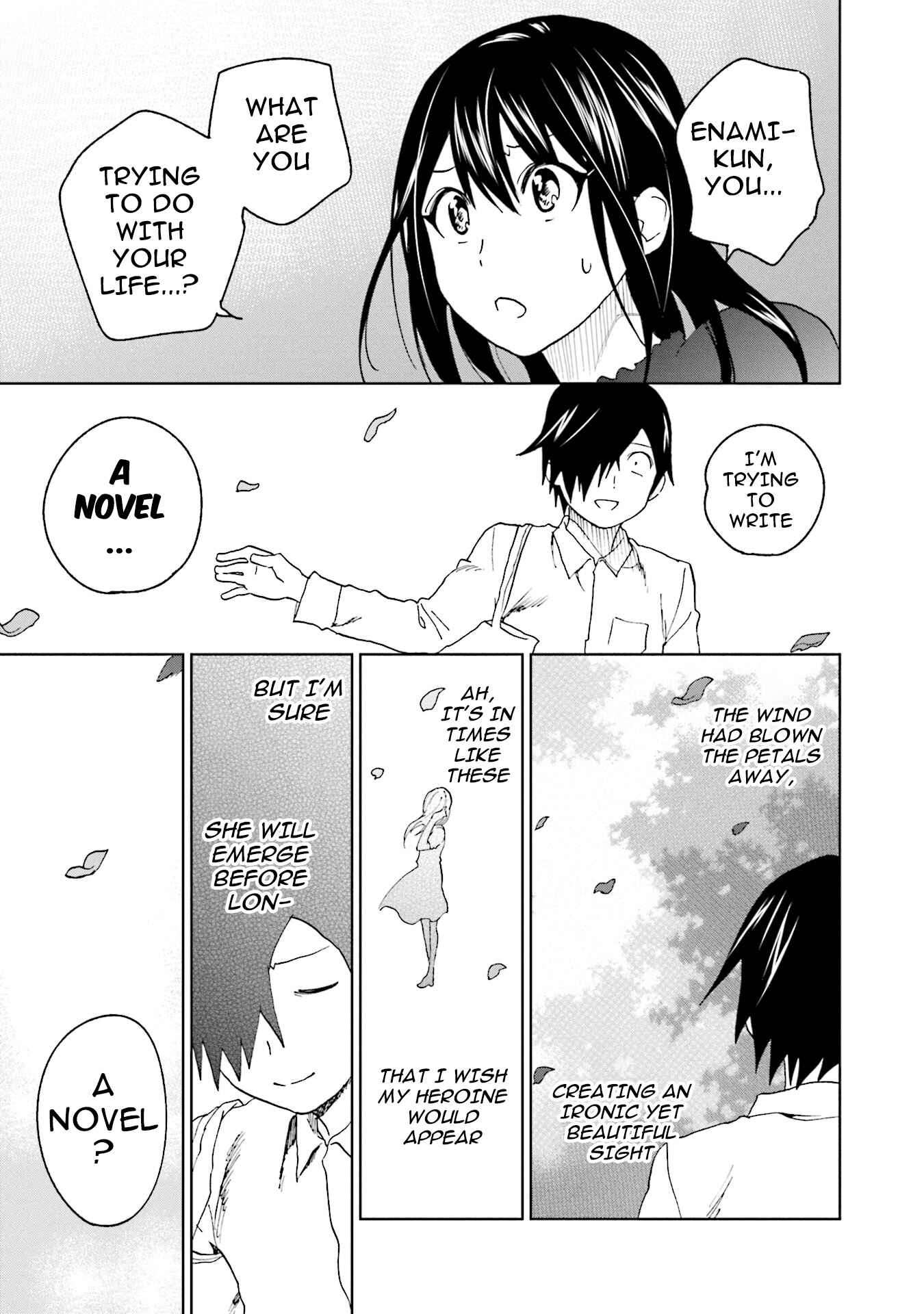 Page 21 Chapter 15 Enami-kun wa Ikiru no ga tsurai