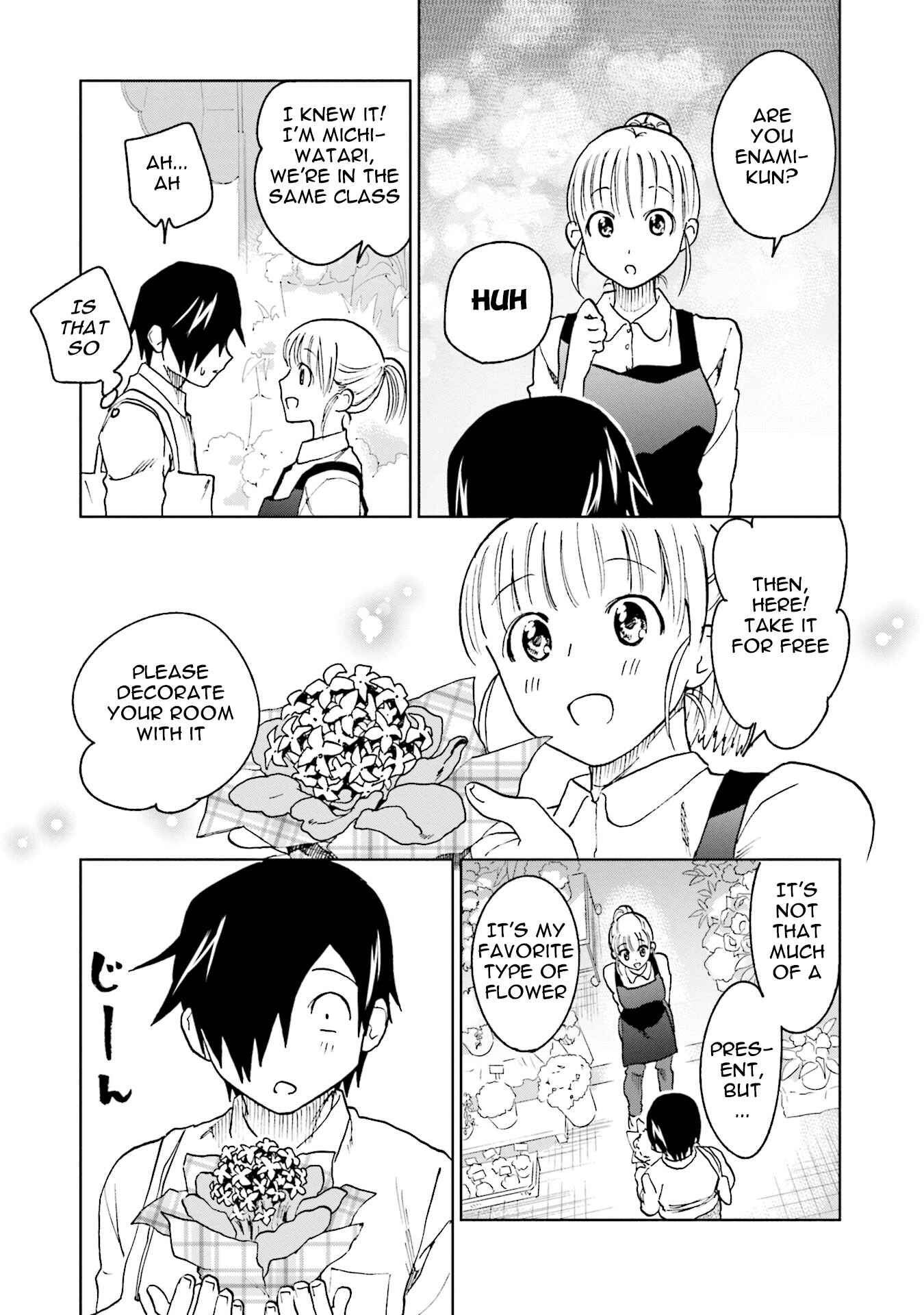 Page 5 Chapter 15 Enami-kun wa Ikiru no ga tsurai