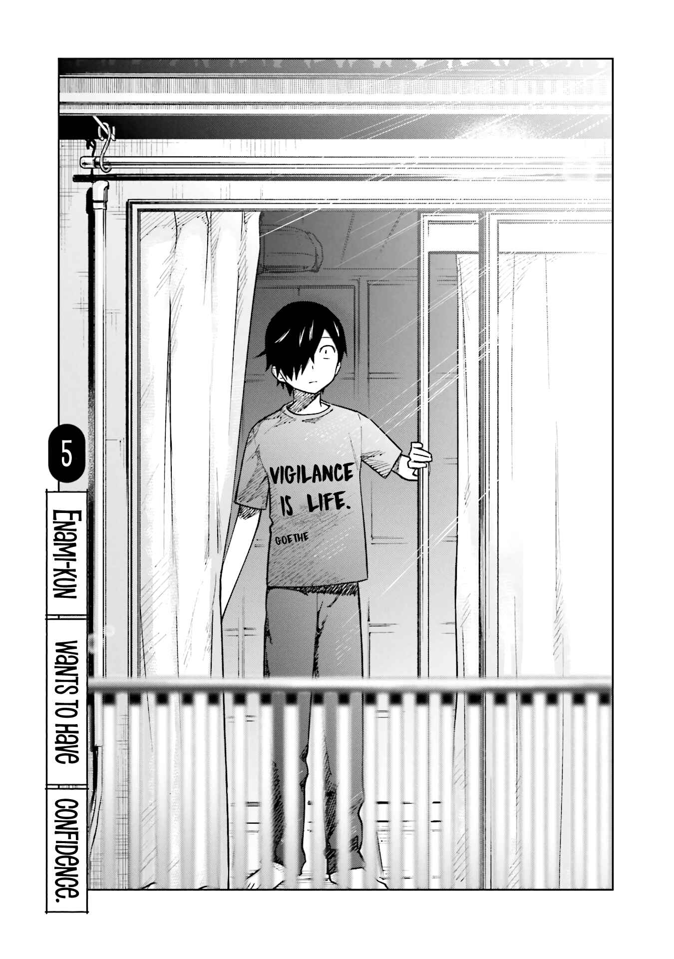 Page 1 Chapter 5 Enami-kun wa Ikiru no ga tsurai