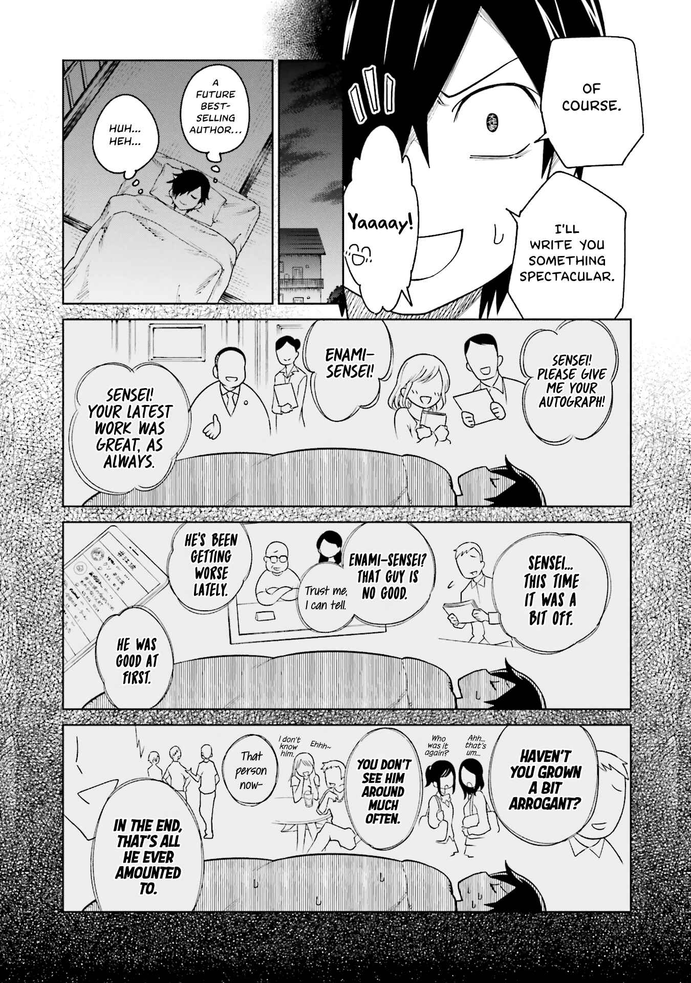 Page 16 Chapter 5 Enami-kun wa Ikiru no ga tsurai