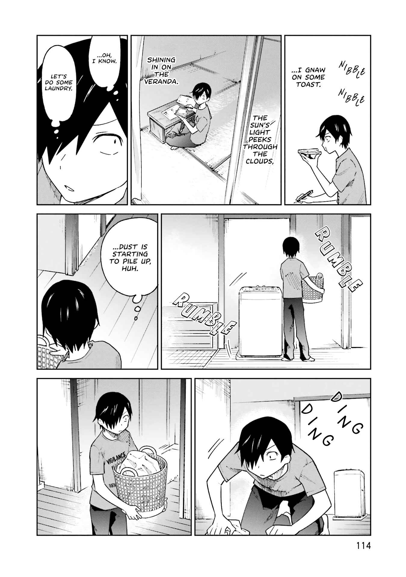 Page 4 Chapter 5 Enami-kun wa Ikiru no ga tsurai