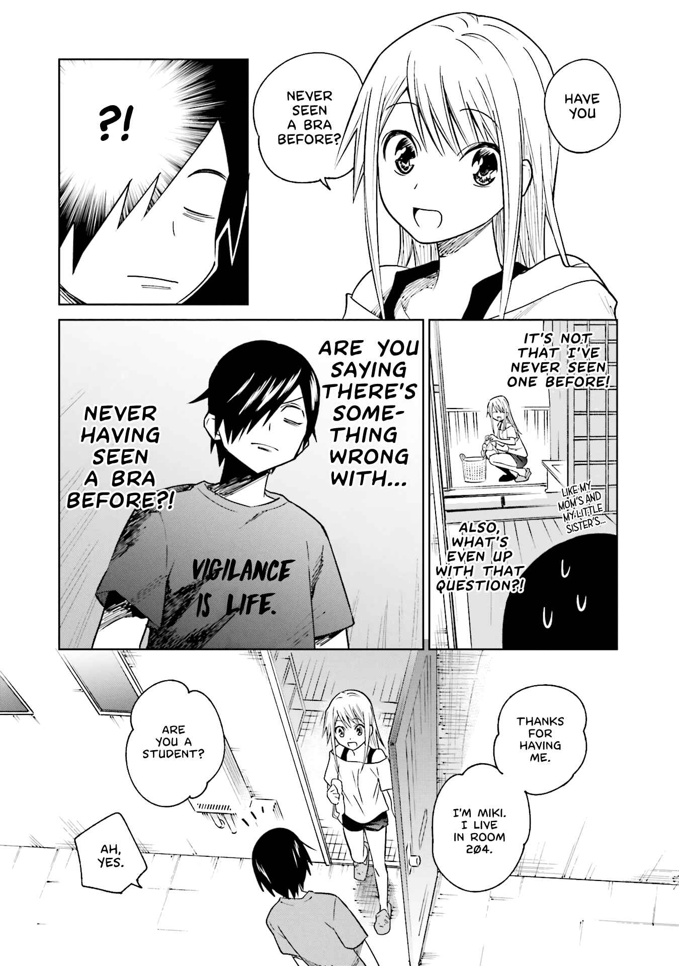 Page 9 Chapter 5 Enami-kun wa Ikiru no ga tsurai