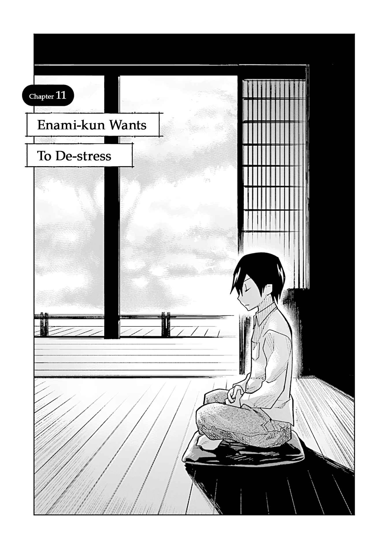 Page 1 Chapter 11 Enami-kun wa Ikiru no ga tsurai