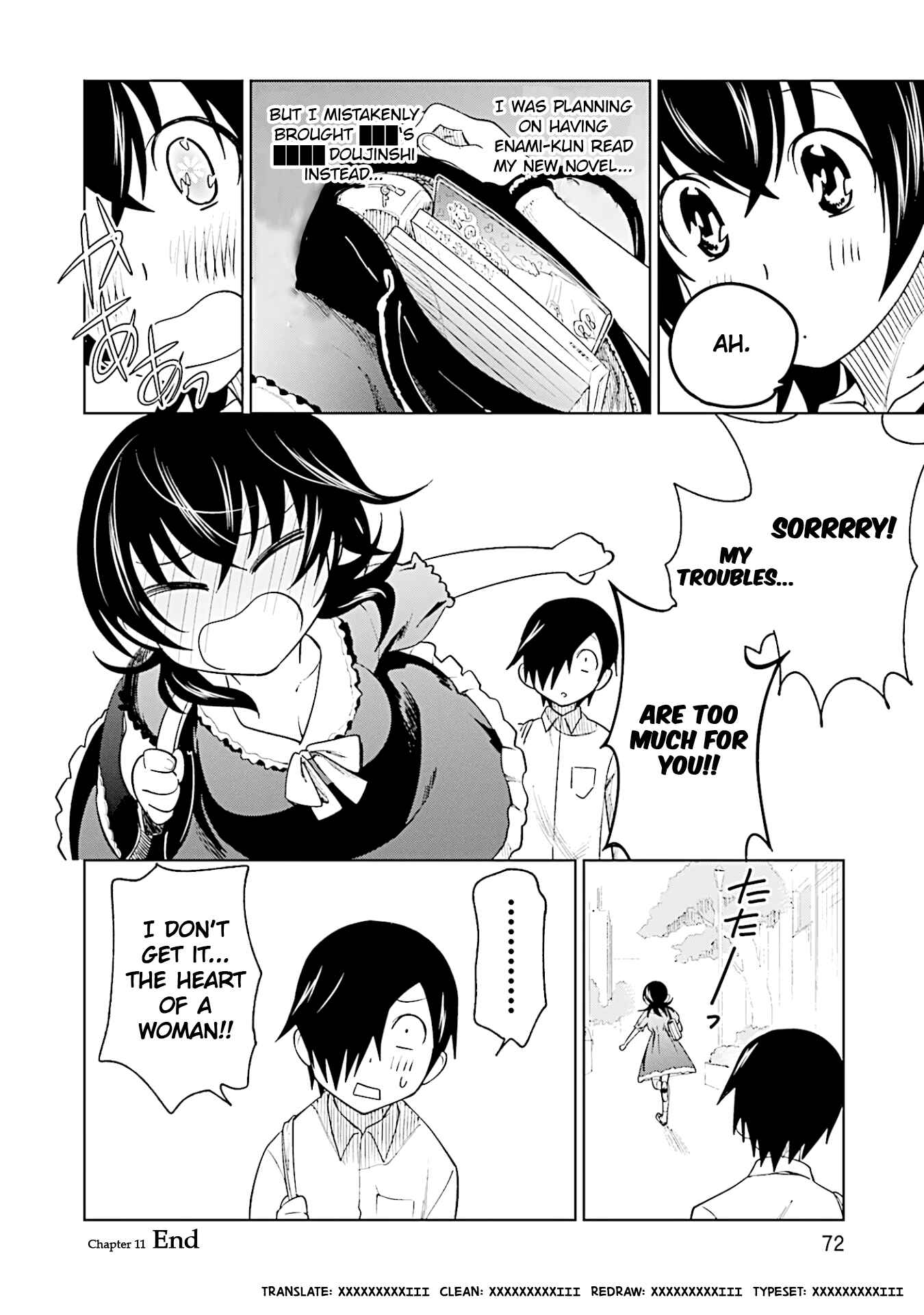 Page 20 Chapter 11 Enami-kun wa Ikiru no ga tsurai