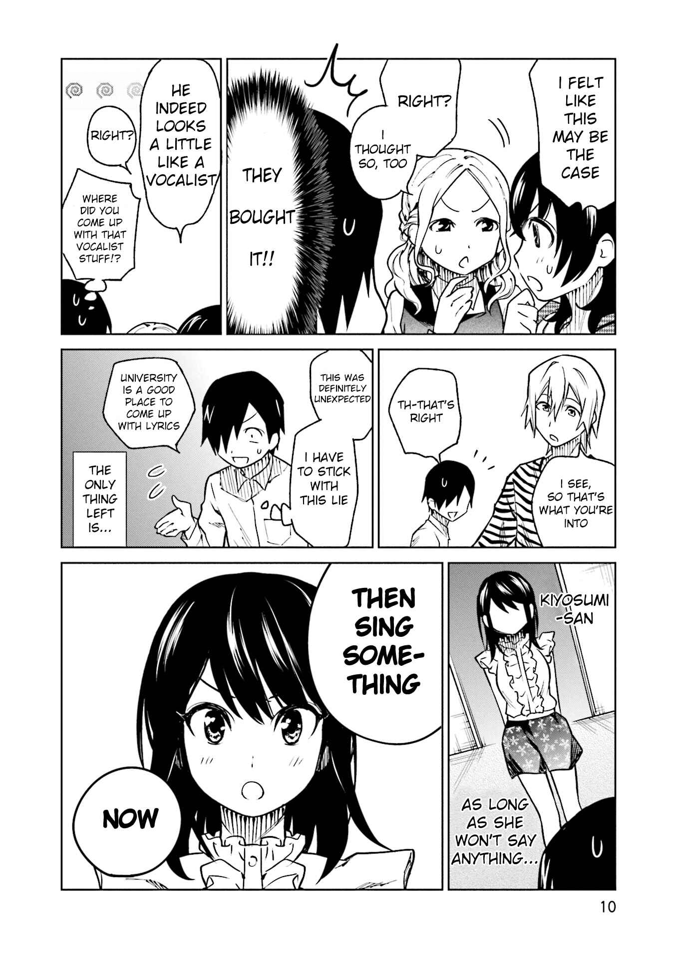 Page 11 Chapter 8 Enami-kun wa Ikiru no ga tsurai