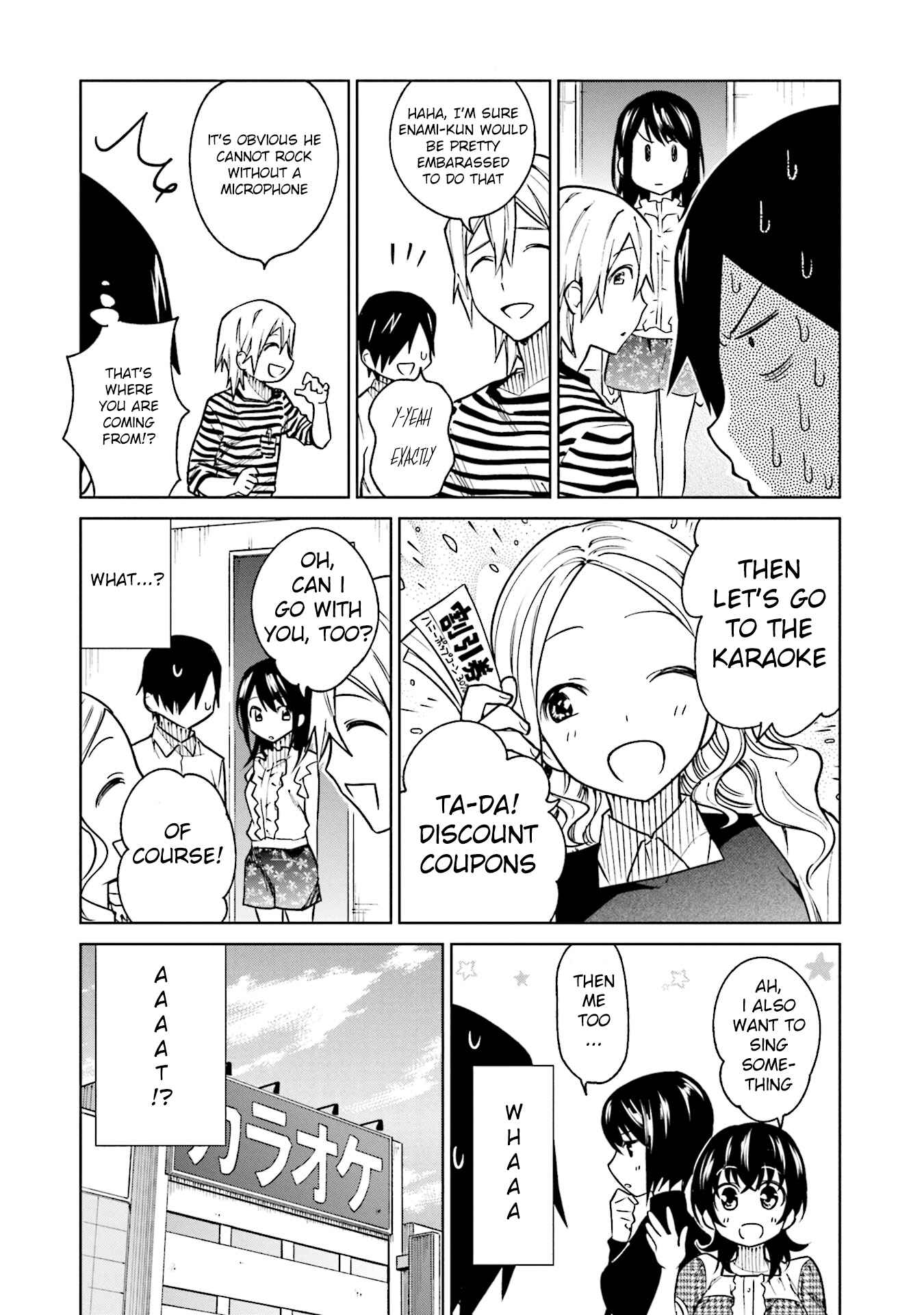 Page 12 Chapter 8 Enami-kun wa Ikiru no ga tsurai