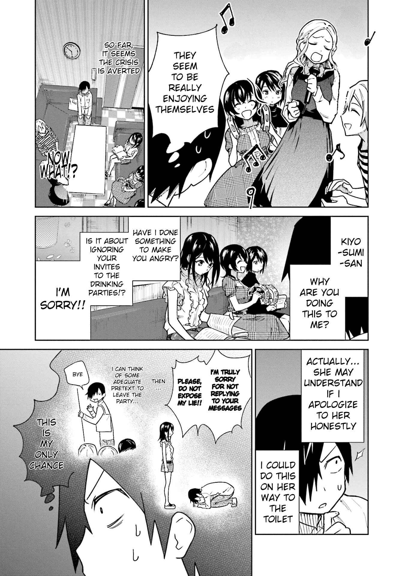 Page 14 Chapter 8 Enami-kun wa Ikiru no ga tsurai