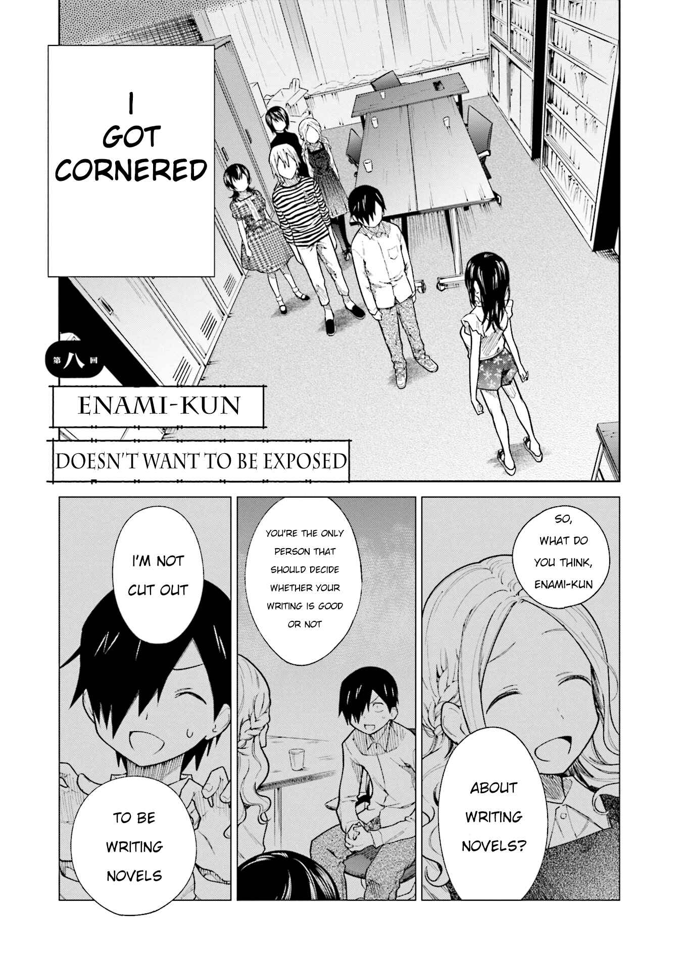 Page 6 Chapter 8 Enami-kun wa Ikiru no ga tsurai