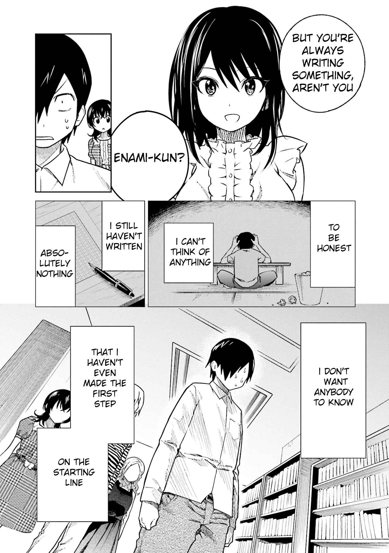 Page 7 Chapter 8 Enami-kun wa Ikiru no ga tsurai