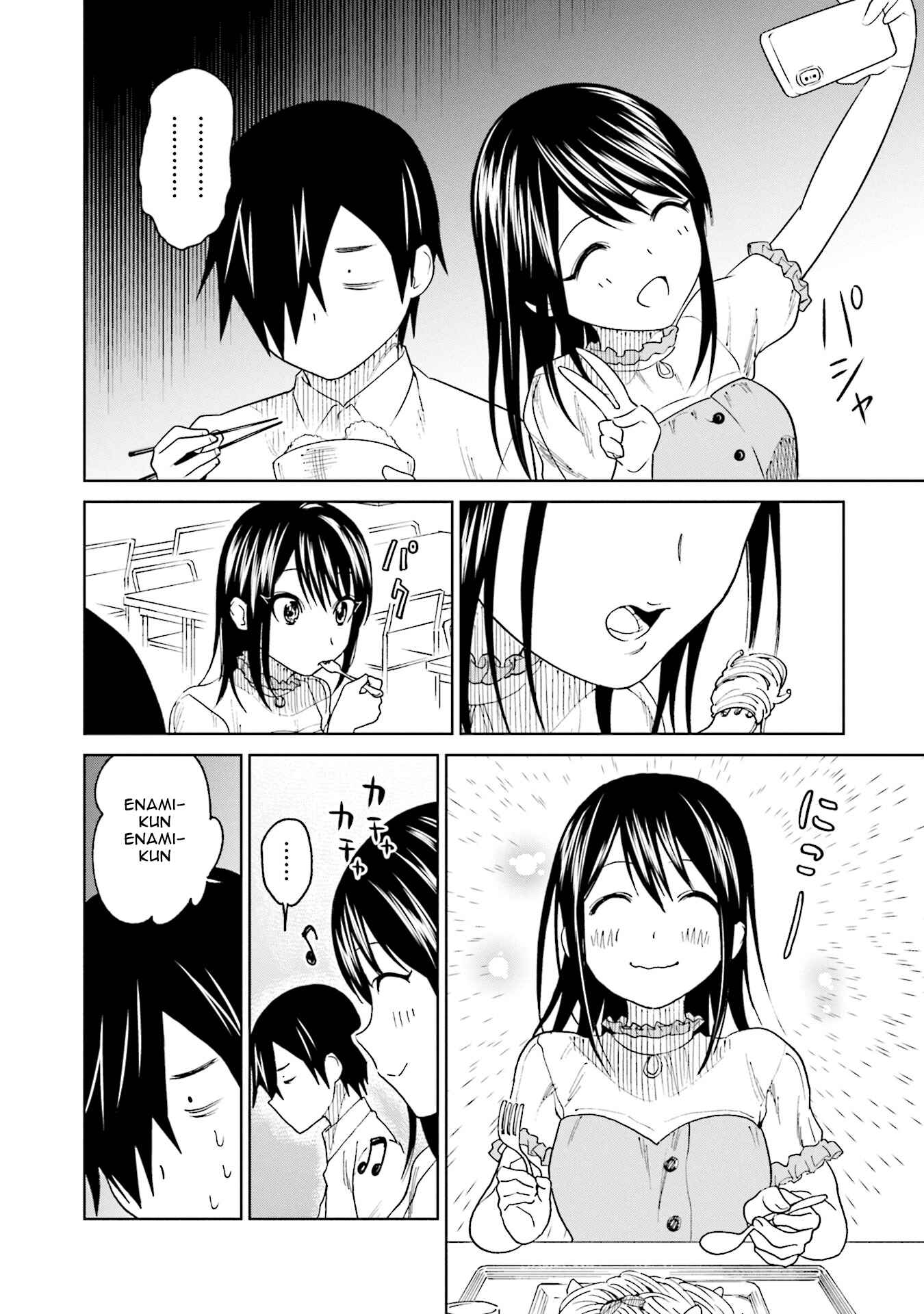 Page 4 Chapter 17 Enami-kun wa Ikiru no ga tsurai