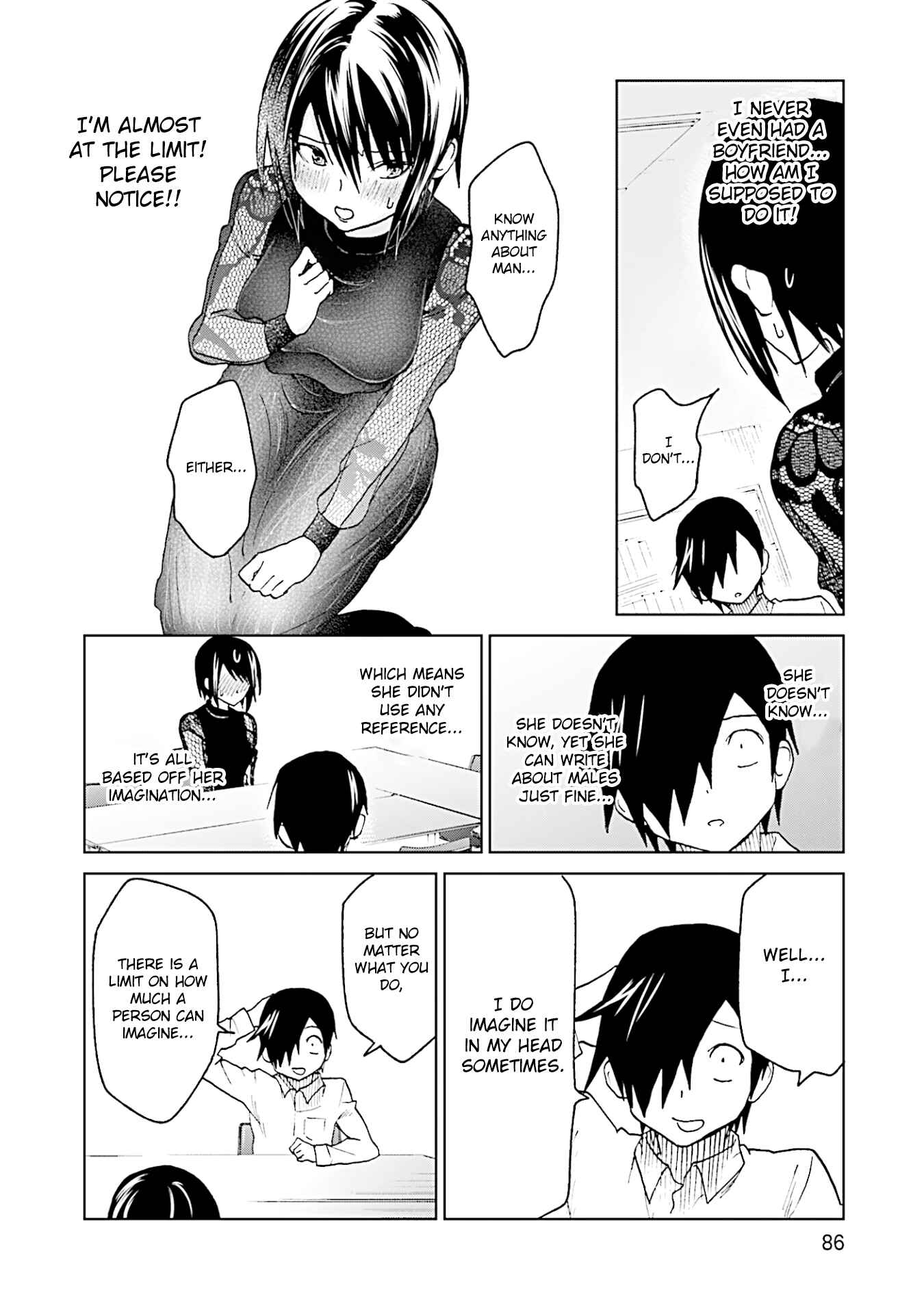 Page 14 Chapter 12 Enami-kun wa Ikiru no ga tsurai