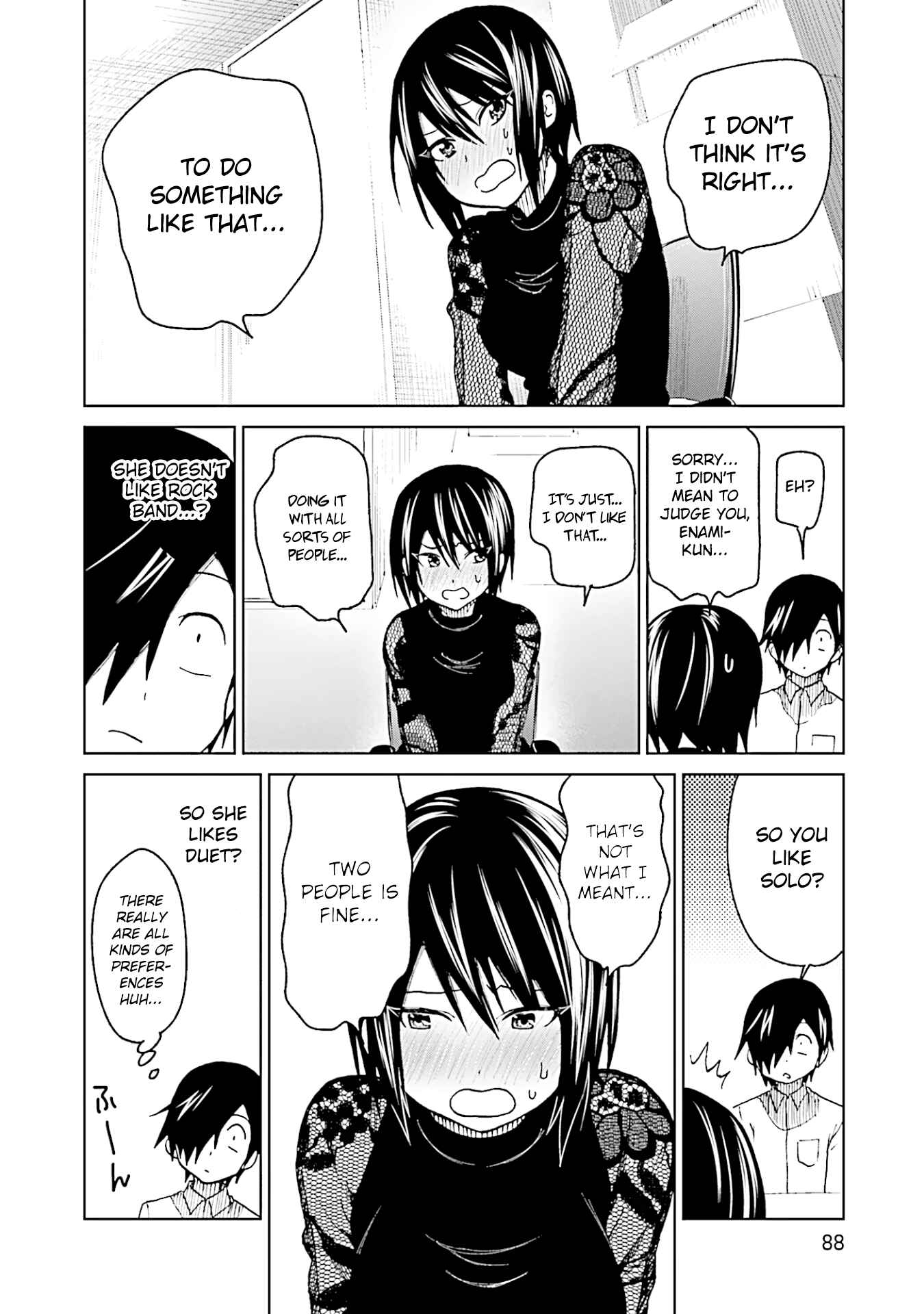 Page 16 Chapter 12 Enami-kun wa Ikiru no ga tsurai