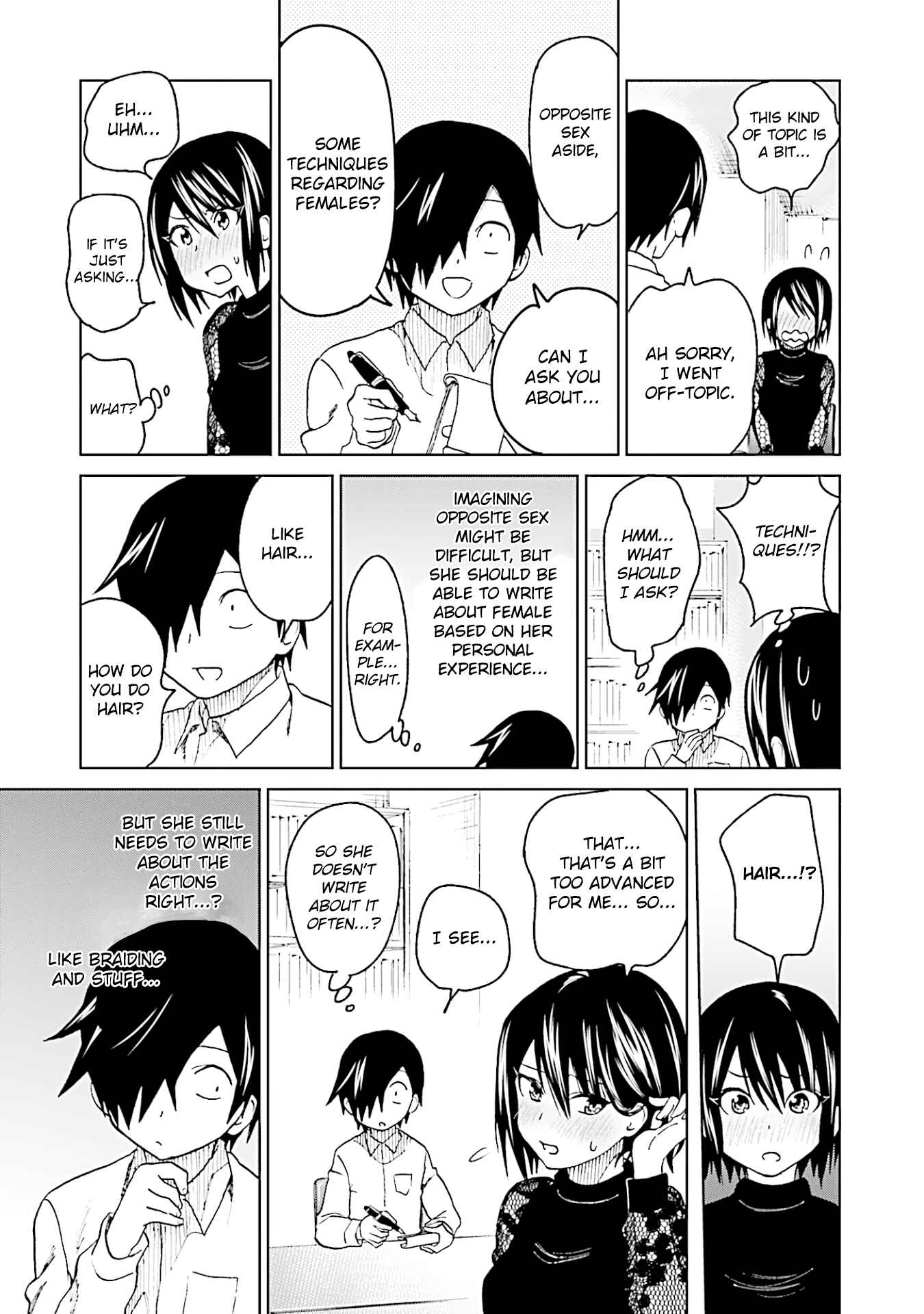 Page 17 Chapter 12 Enami-kun wa Ikiru no ga tsurai