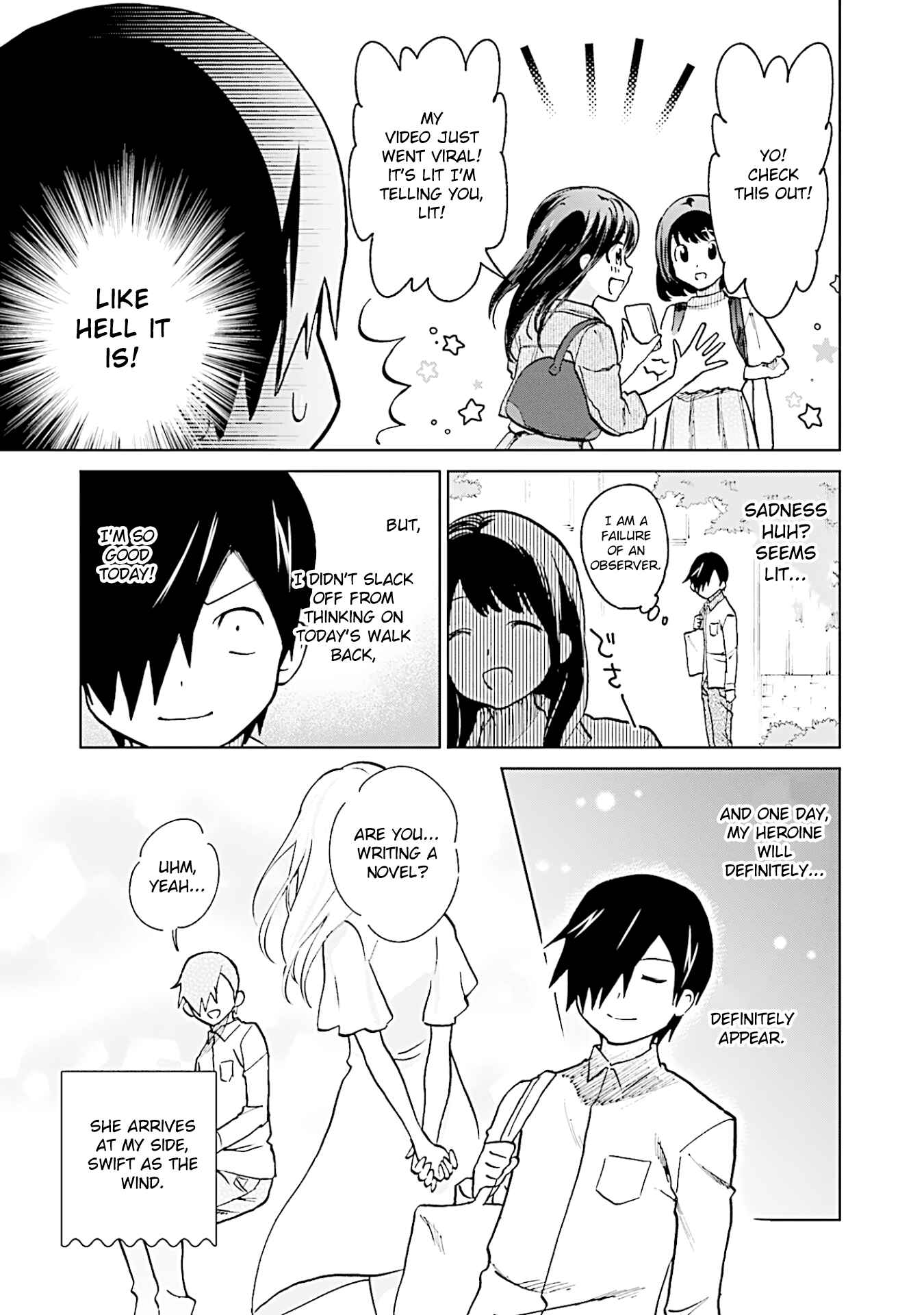 Page 3 Chapter 12 Enami-kun wa Ikiru no ga tsurai