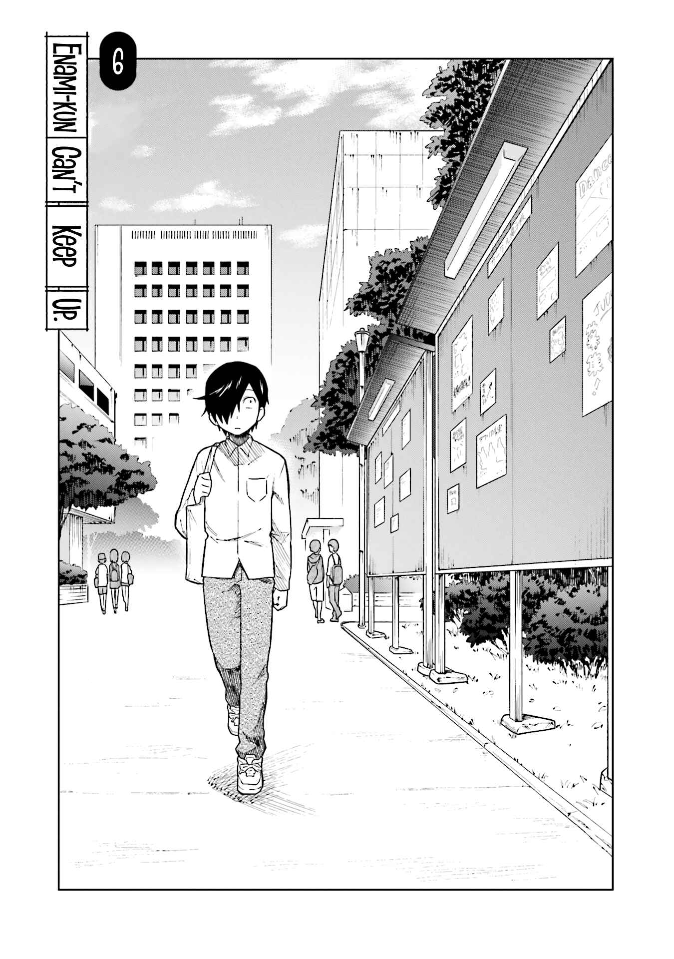 Page 1 Chapter 6 Enami-kun wa Ikiru no ga tsurai