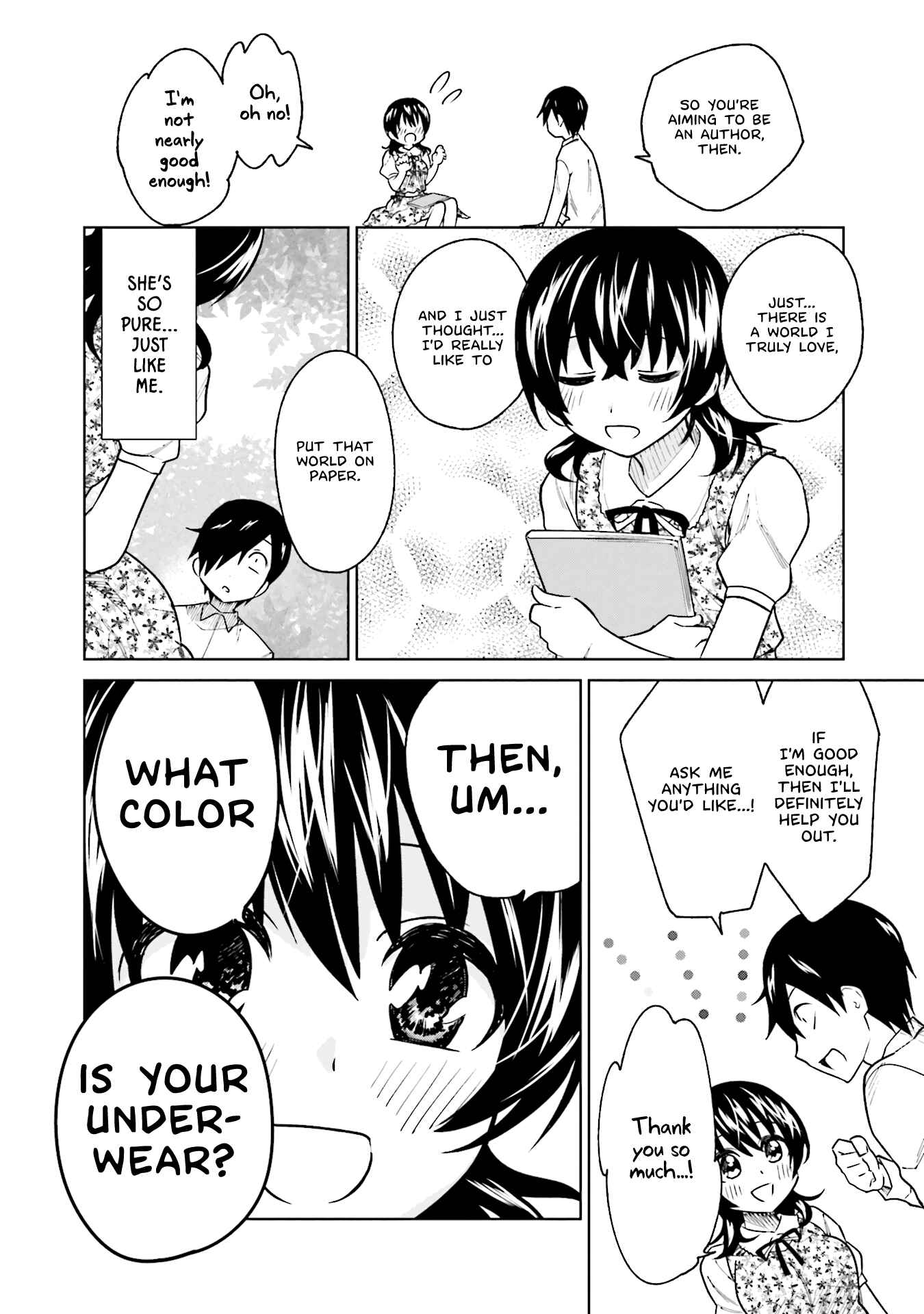 Page 8 Chapter 6 Enami-kun wa Ikiru no ga tsurai