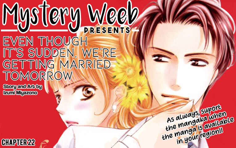 Page 1 Chapter 22 Totsuzen Desu ga, Ashita Kekkon Shimasu