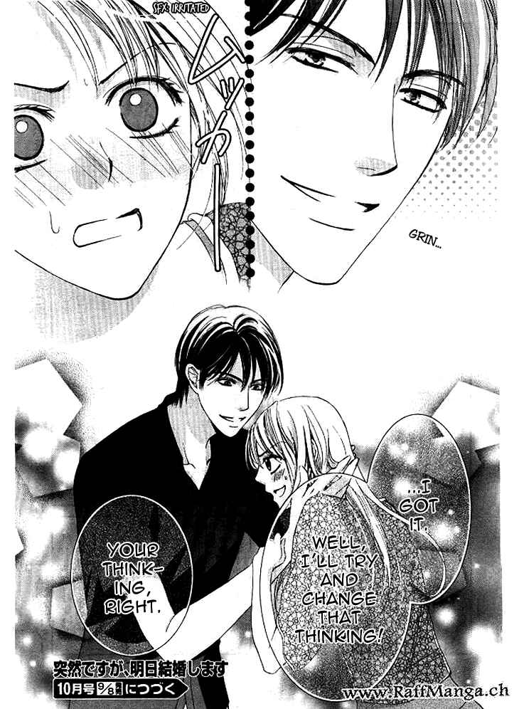 Page 35 Chapter 5 Totsuzen Desu ga, Ashita Kekkon Shimasu