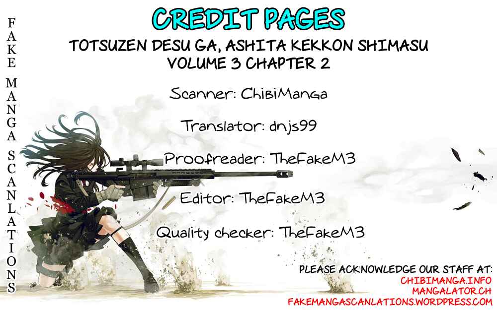 Page 35 Chapter 12 Totsuzen Desu ga, Ashita Kekkon Shimasu